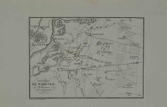 Battle of Merengo - Etching by Pierre Francois Tardieu - 1837