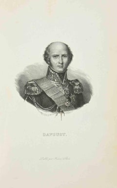 Davoust - Gravure de Pierre François Tardieu - 1837