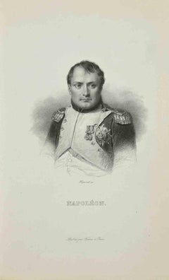 Napoleon - Etching by Pierre François Tardieu - 1837