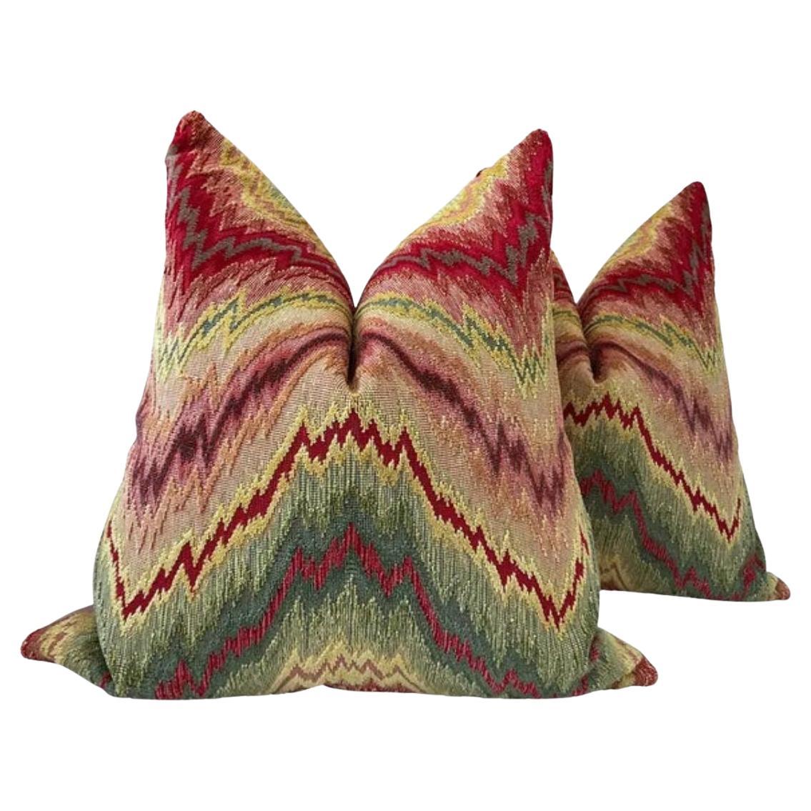 Campione di tessuto Pierre Frey "Budapest" in Carmine