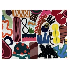 Pierre Frey Hand-Embroidered Fabric Artwork on Canva