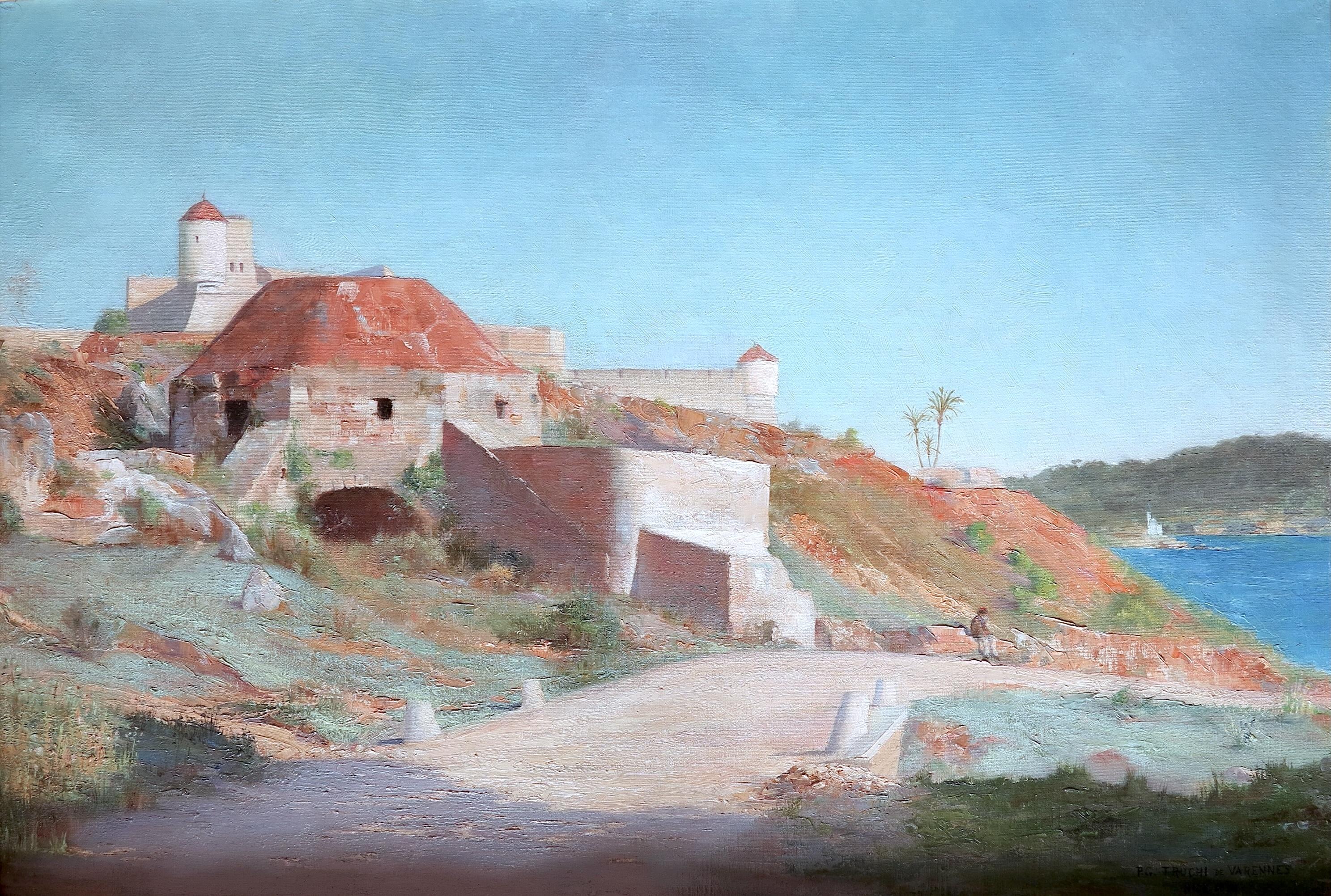 Villefranche-sur-Mer, die Zivilisation – Painting von Pierre Gabriel Bernard de TRUCHIS de VARENNES