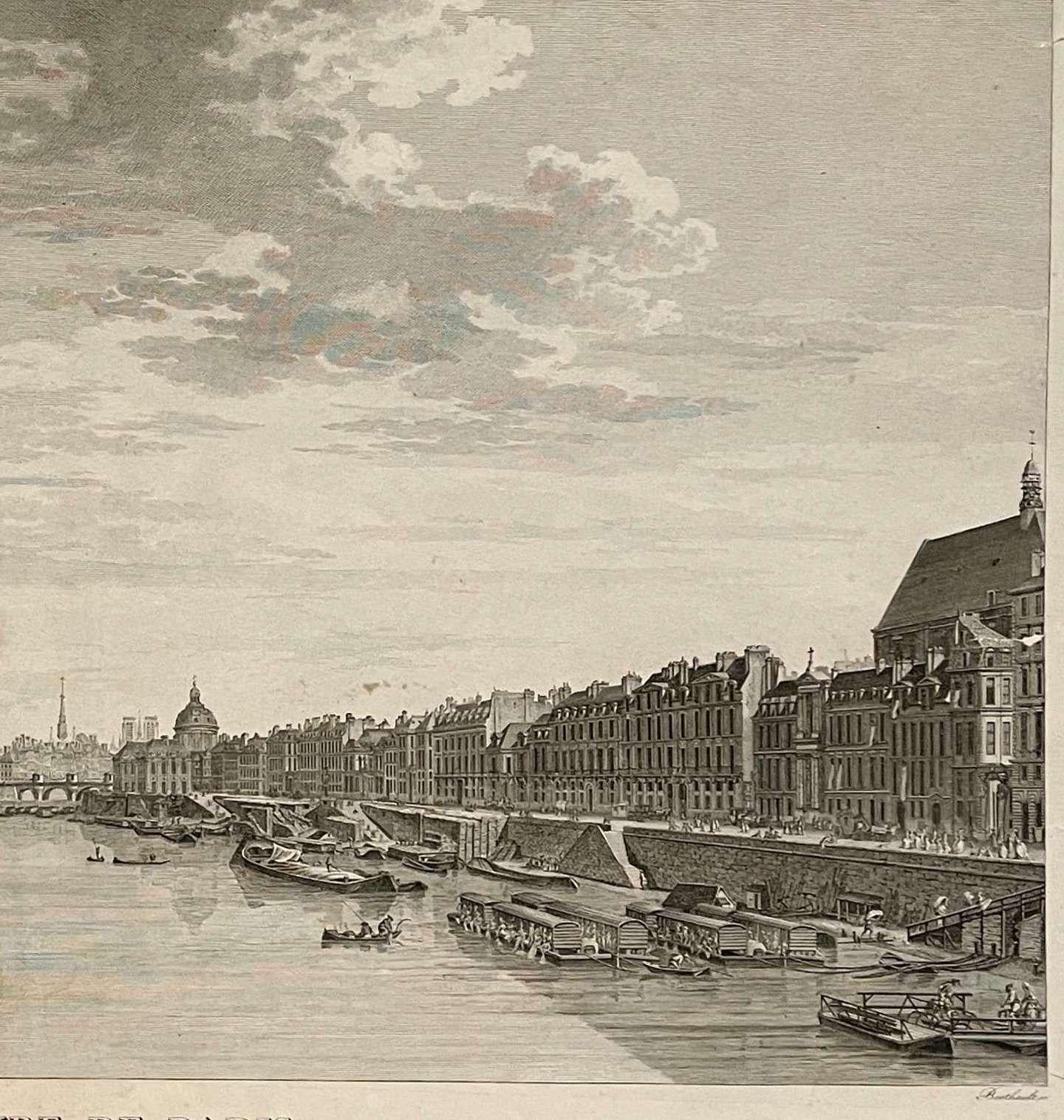 Pierre Gabriel Bernhault ca. 1800 Engraving 