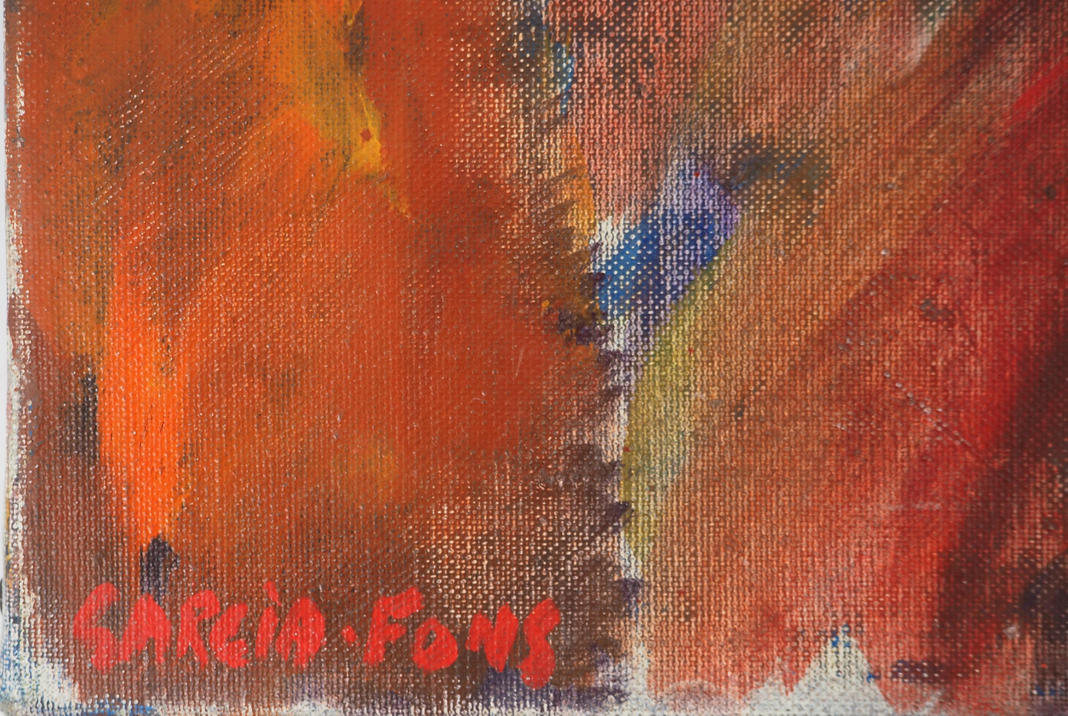 Pierre GARCIA FONS
Fauvism : Dreaming Model , c. 1965

Original oil painting
Signed upper right corner 
Signed and titled on the back
On canvas 50 x 61 cm (c. 20 x 24 inch)

PROVENANCE : Framong Gallery, Paris, inventory number #1416

Excellent