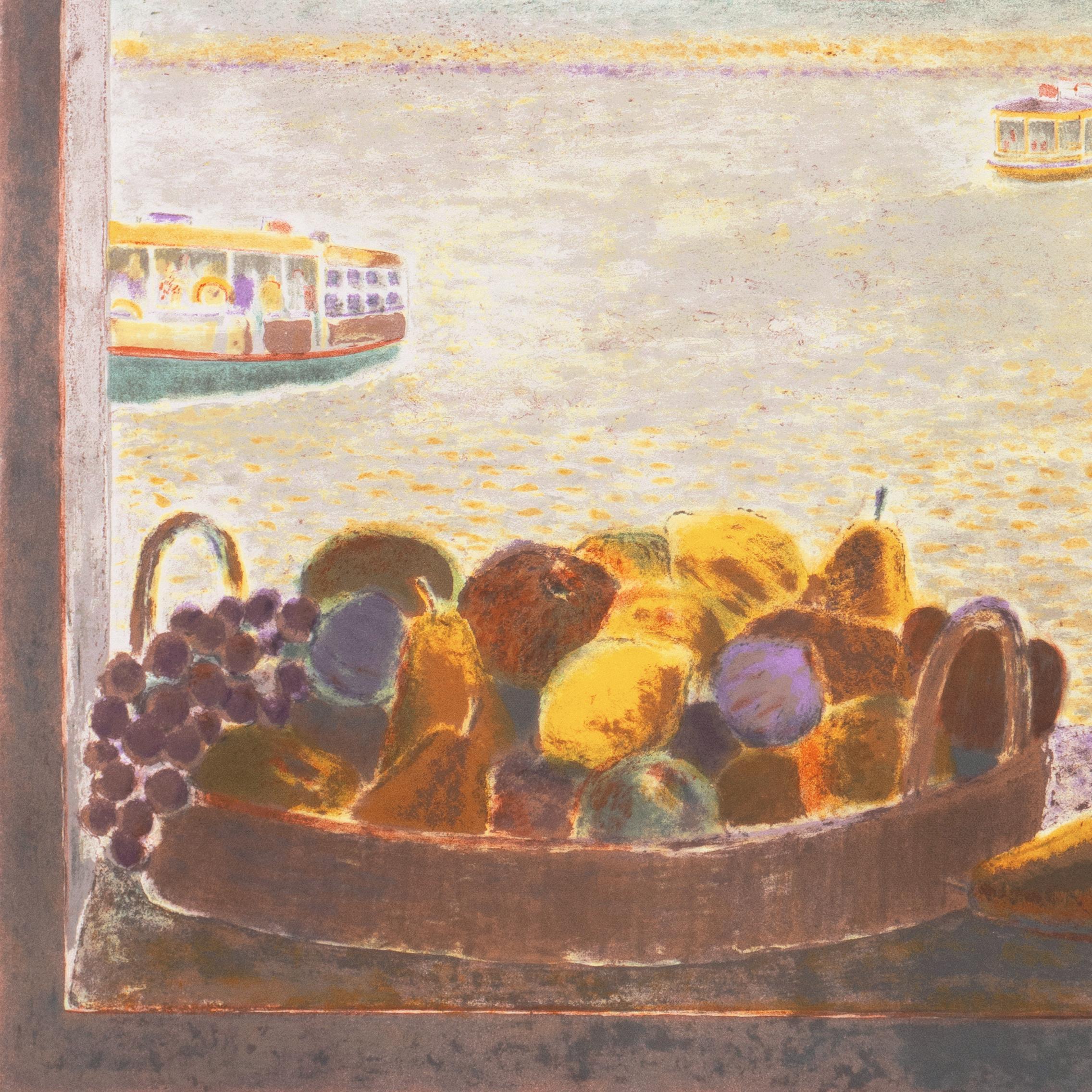 'View Across the Lagoon Venice', Academie Chaumiere, MAM Paris, Benezit For Sale 5