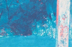 Fensterbreite offene Fenster – Originallithographie, signiert, nummeriert