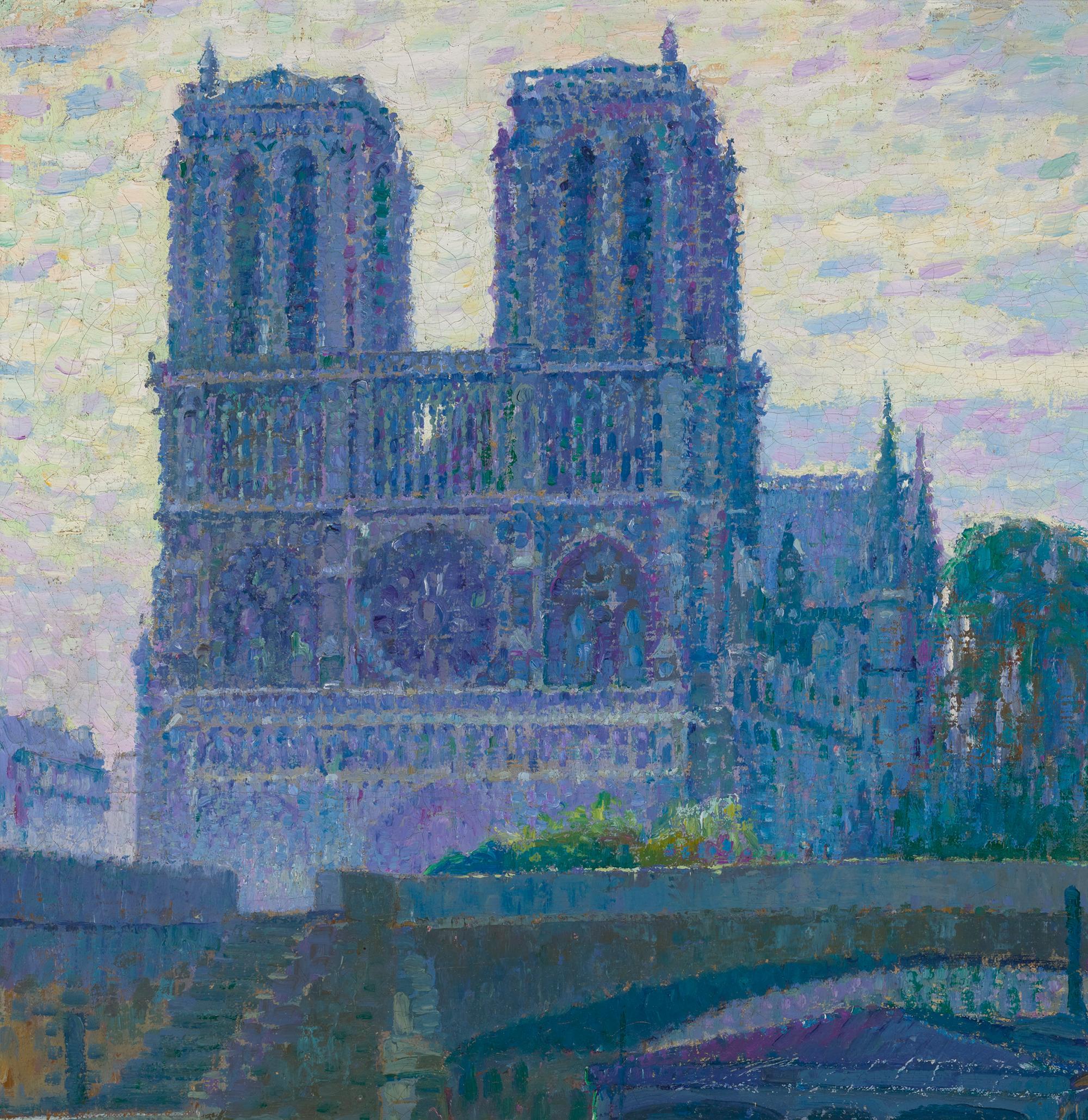 Notre Dame, Paris By Pierre Gaston Rigaud For Sale 2