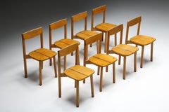Pierre Gautier Delaye Dining Chairs, 1960s