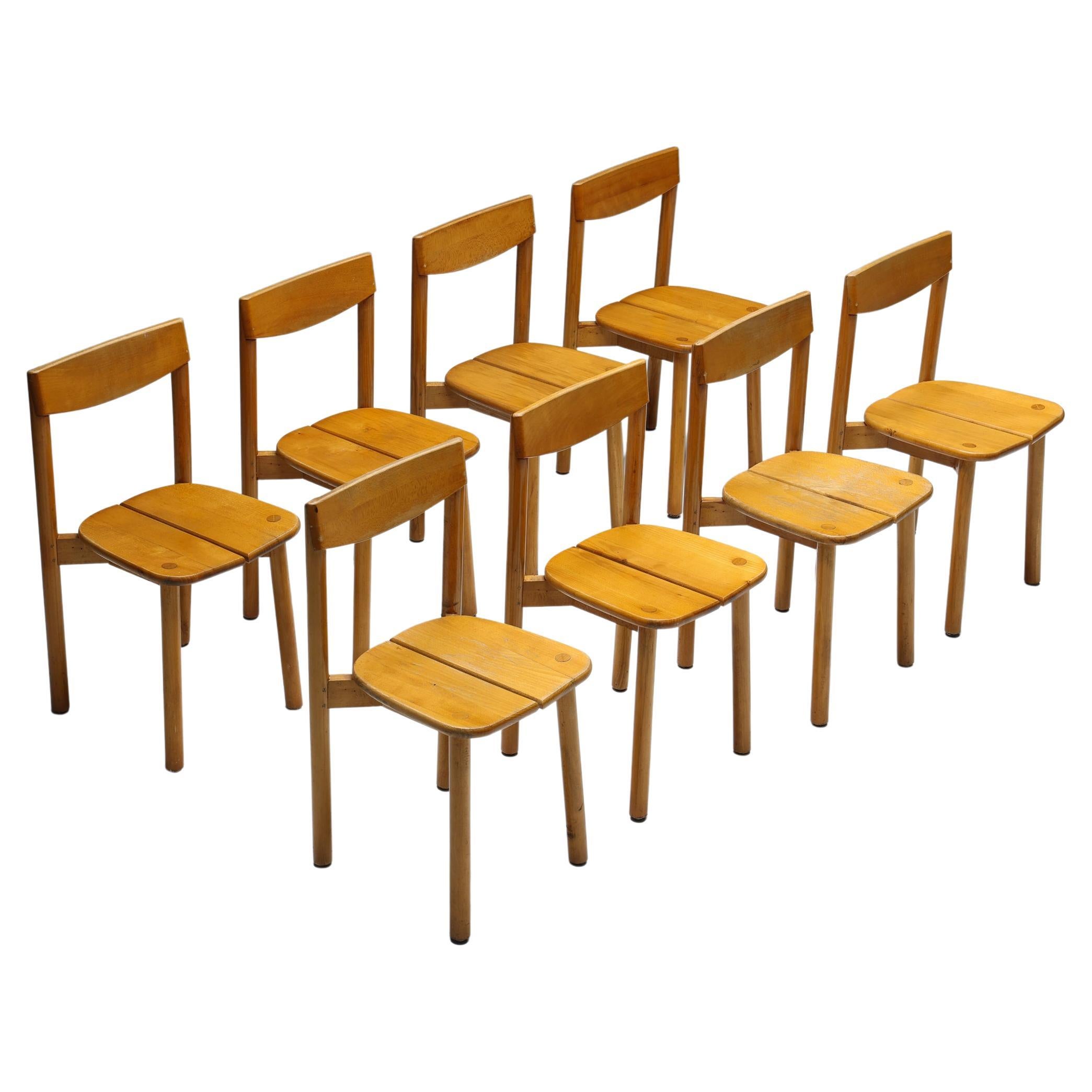 Pierre Gautier Delaye Dining Chairs, 1960s For Sale