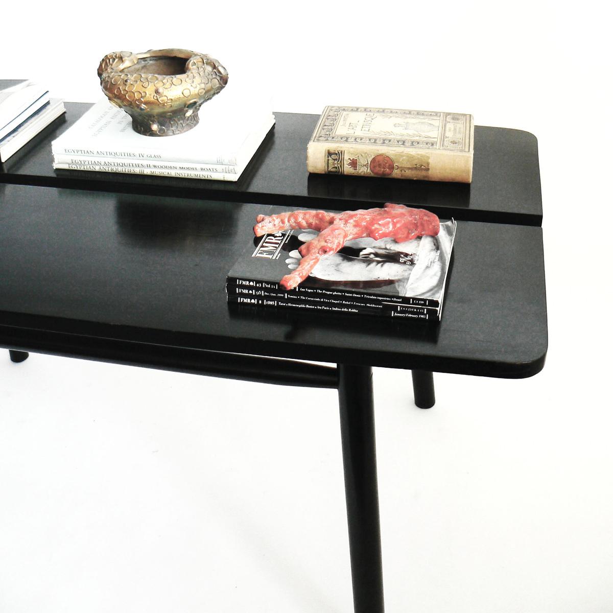 Pierre Gautier-Delaye Esszimmertisch aus Ebenholz im Zustand „Gut“ im Angebot in Long Island City, NY