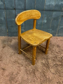 Pierre GAUTIER DELAYE (in the style of), small child's chair circa 1950/1960