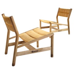 Paire de fauteuils de la semaine de Pierre Gautier-Delaye, France, 1956