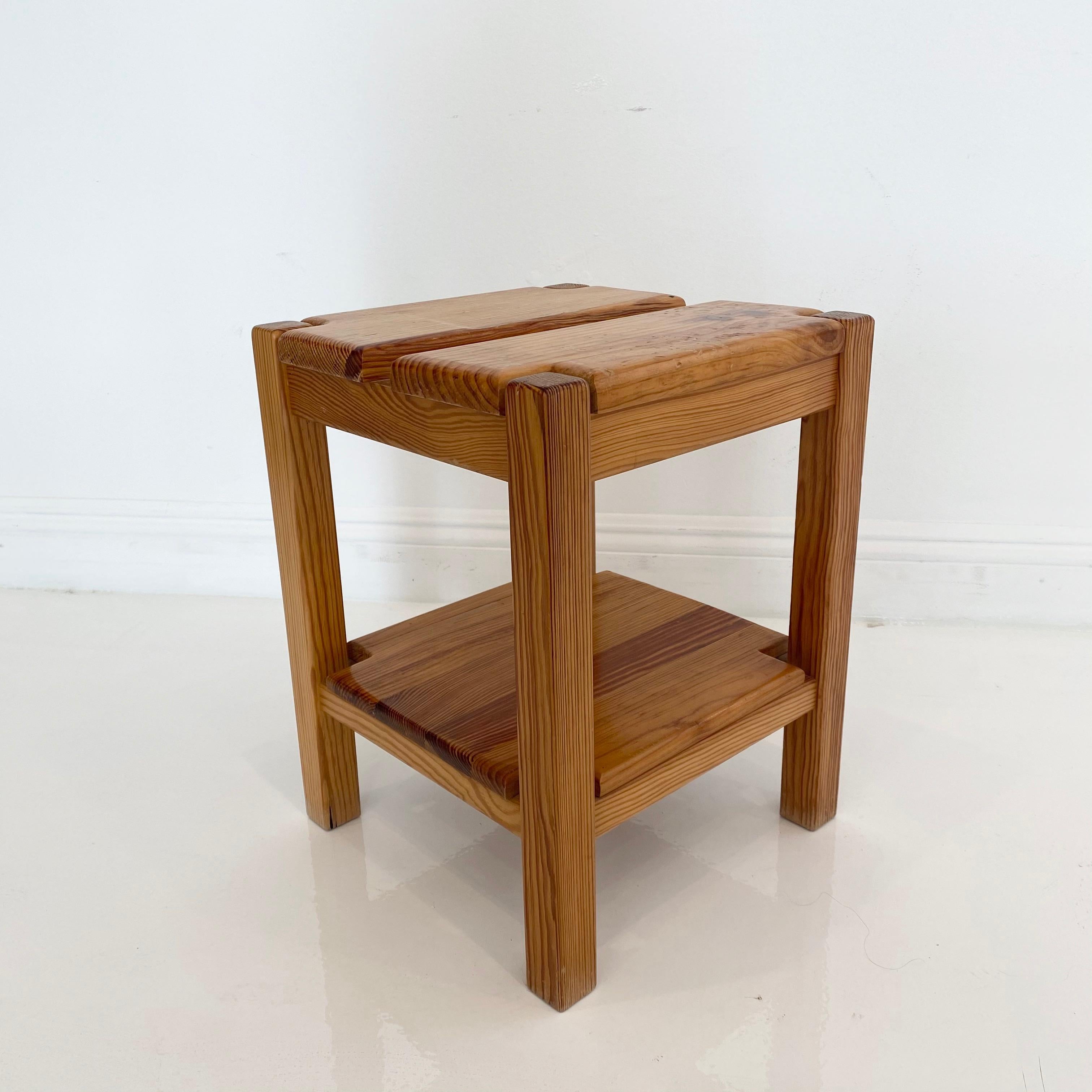 Pierre Gautier-Delaye Pine Stools For Sale 2