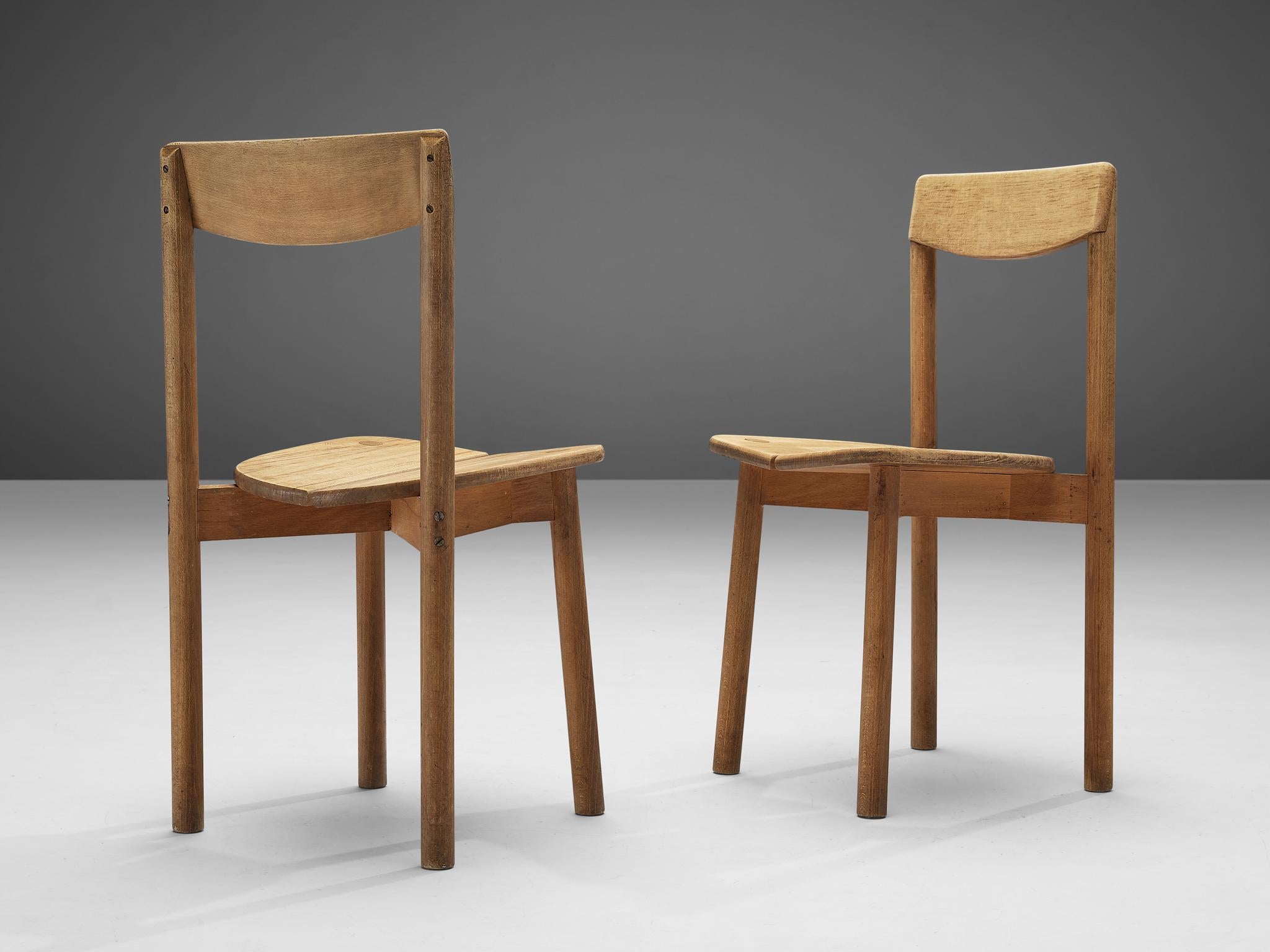 Pierre Gautier-Delaye Set of Twelve Dining Chairs For Sale 4