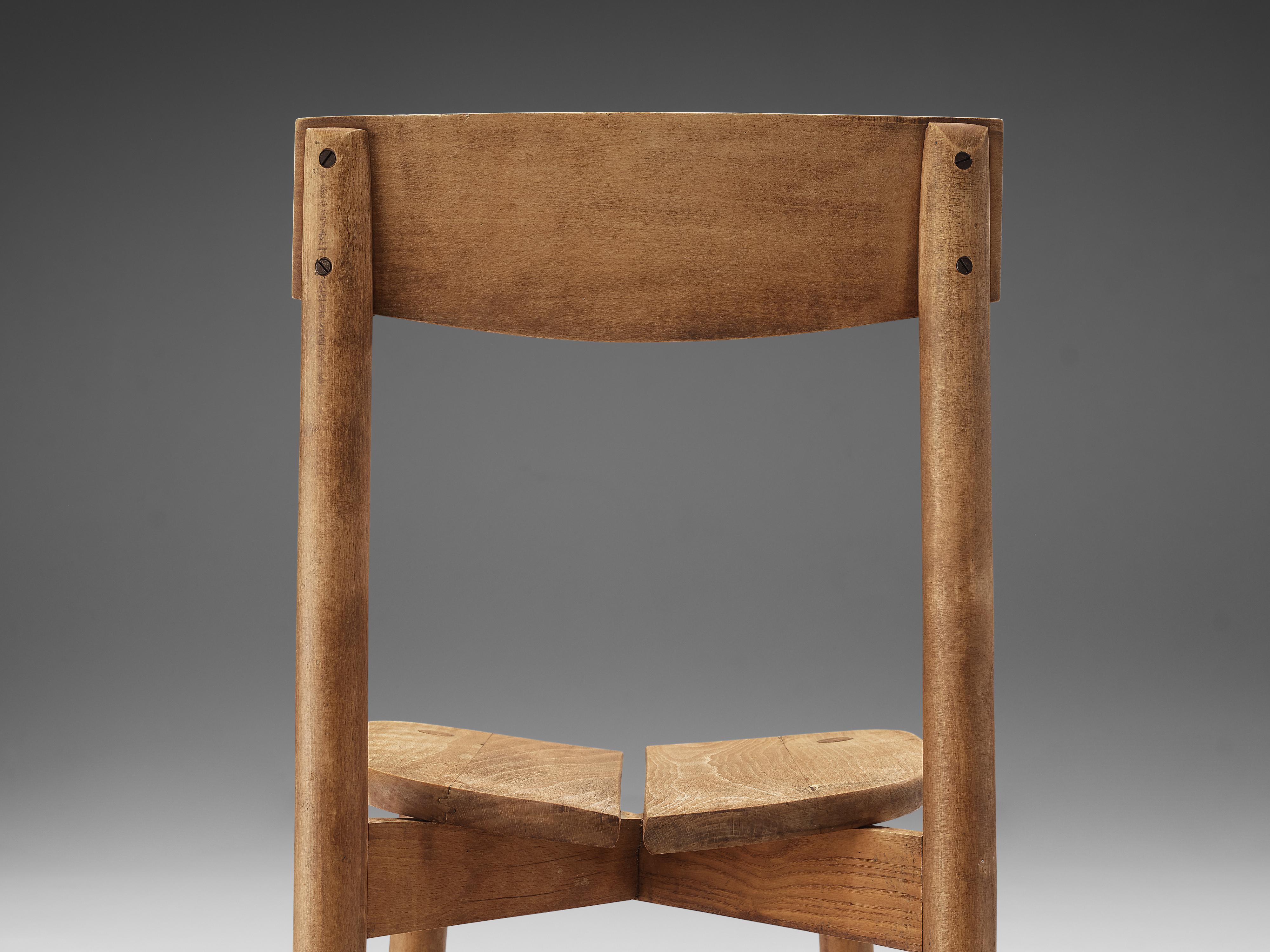 Mid-Century Modern Pierre Gautier-Delaye Set of Twelve Dining Chairs