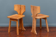 Pierre Gautier-Delaye Split Back Chairs