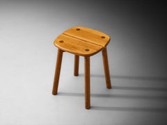 Pierre Gautier Delaye Stool in Wood