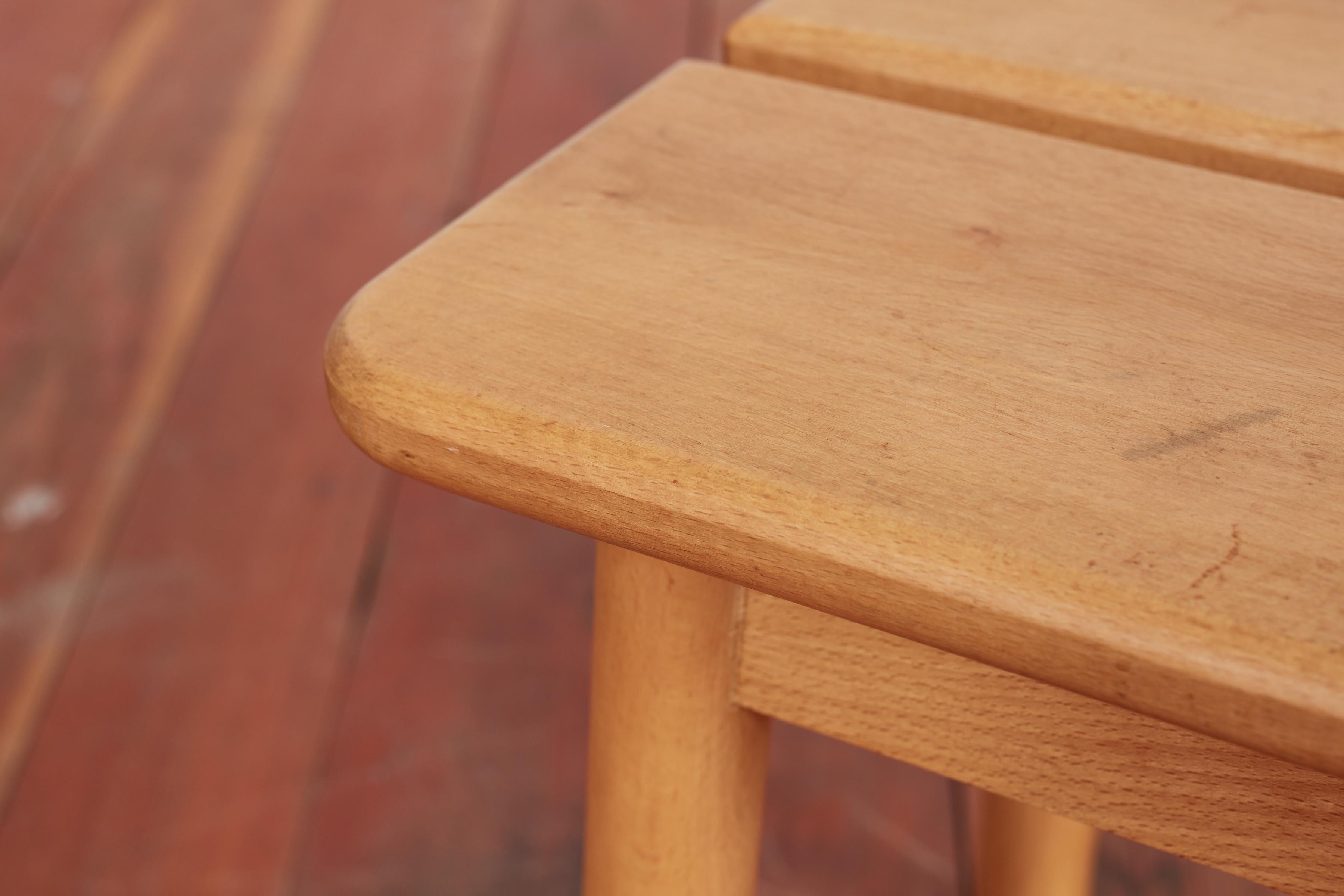 Pierre Gautier Delaye Stool - Set of 8 For Sale 6