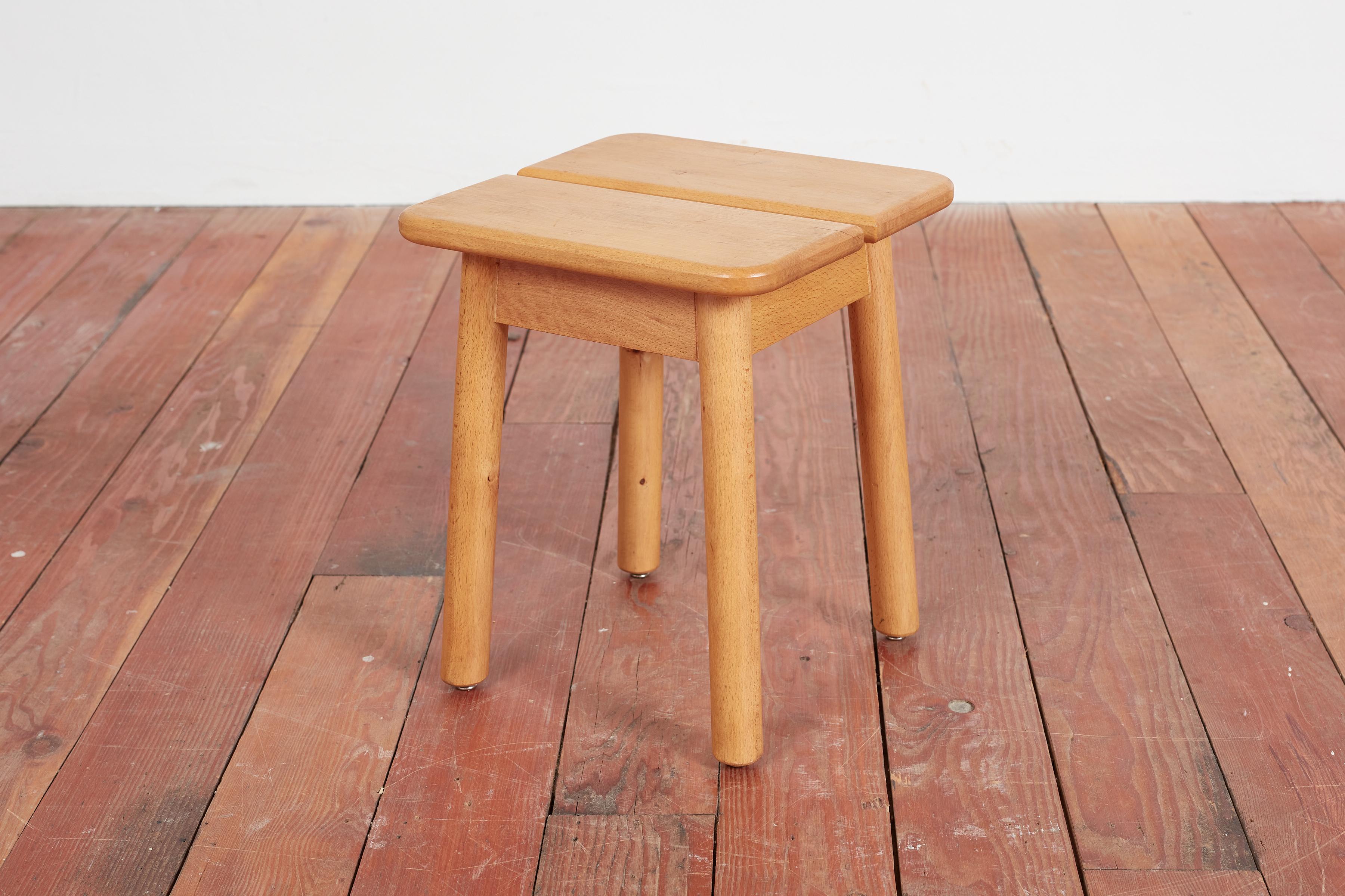 Pierre Gautier Delaye Stool - Set of 8 In Good Condition For Sale In Beverly Hills, CA