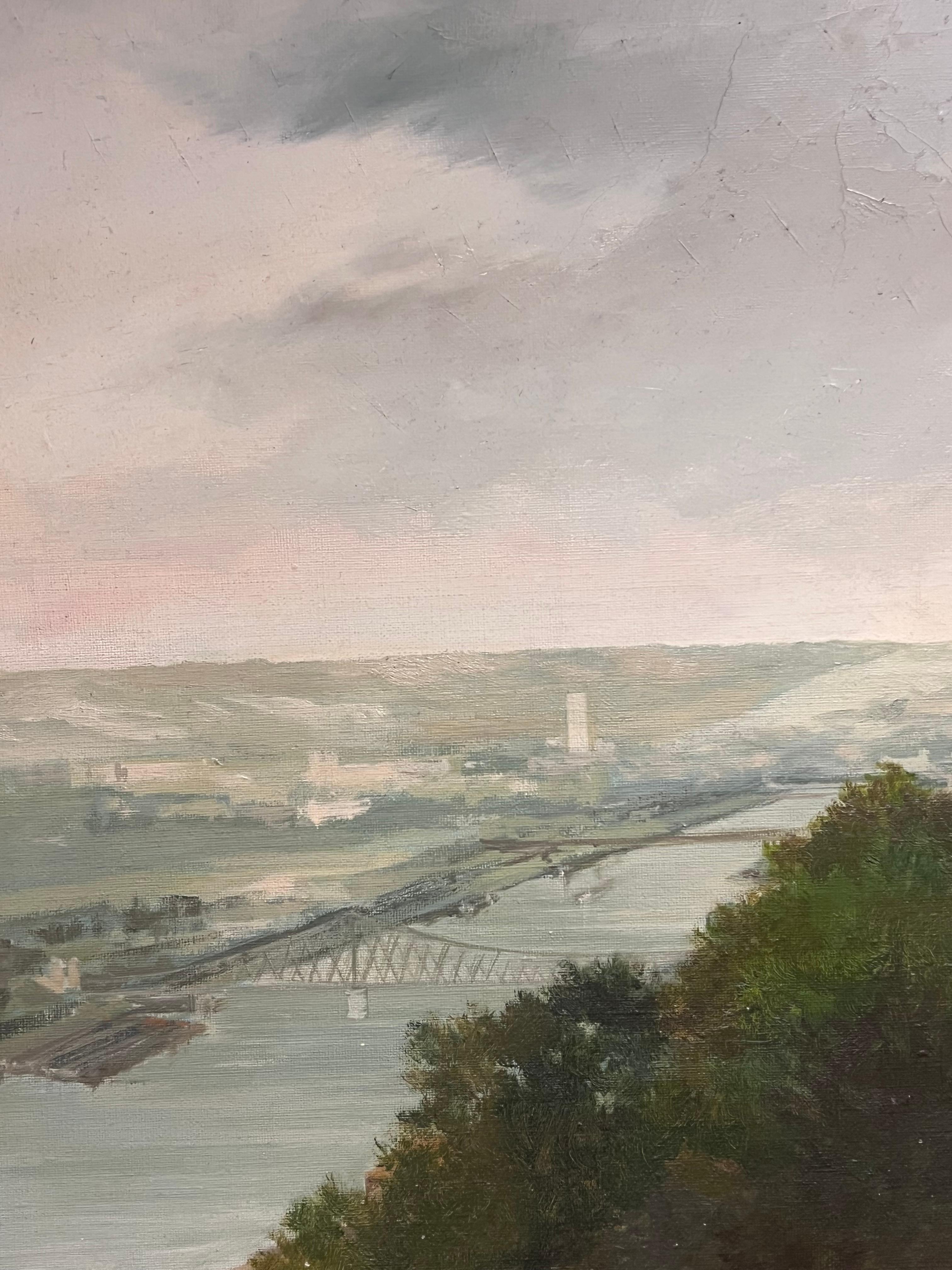 Vista de Rouen
por Pierre Gautiez (1923-2006)
firmado, óleo sobre lienzo, enmarcado
enmarcado: 26 x 30 pulgadas
lienzo : 18 x 22 pulgadas
Procedencia: colección privada, Francia
Estado: buen estado

Descripción:
Este óleo de bella ejecución capta