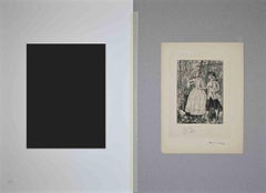 The Life of Casanova 3  - Etching by G. Jeanniot - Early 20th Century