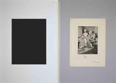 The Life of Casanova - Etching by G. Jeanniot - Early 20th Century