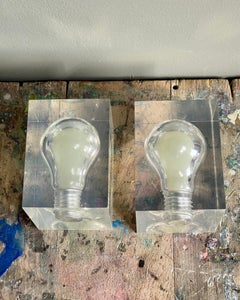 Pierre Giraudon, Rare Glow in the Dark Sculpture, Presse Papier, circa 1970s