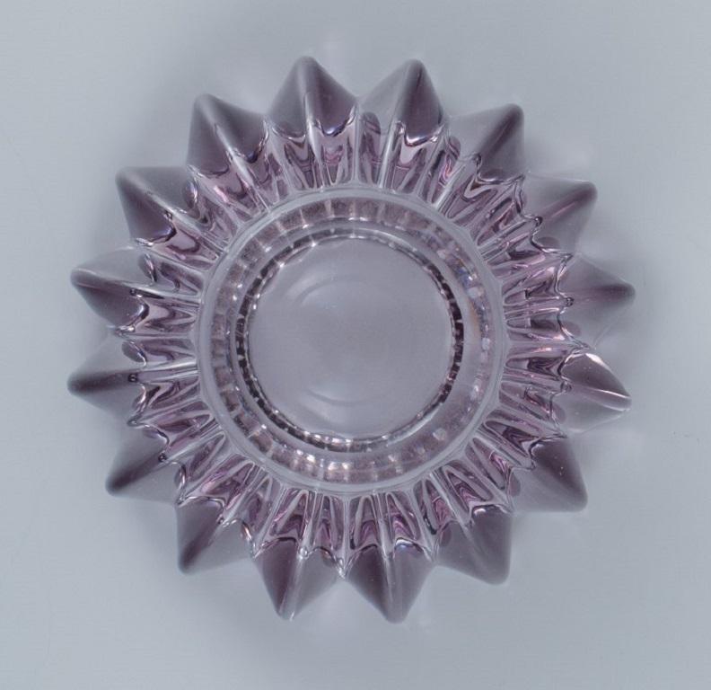 French Pierre Gire, Aka Pierre D'aesn. Light Purple Art Glass Bowl