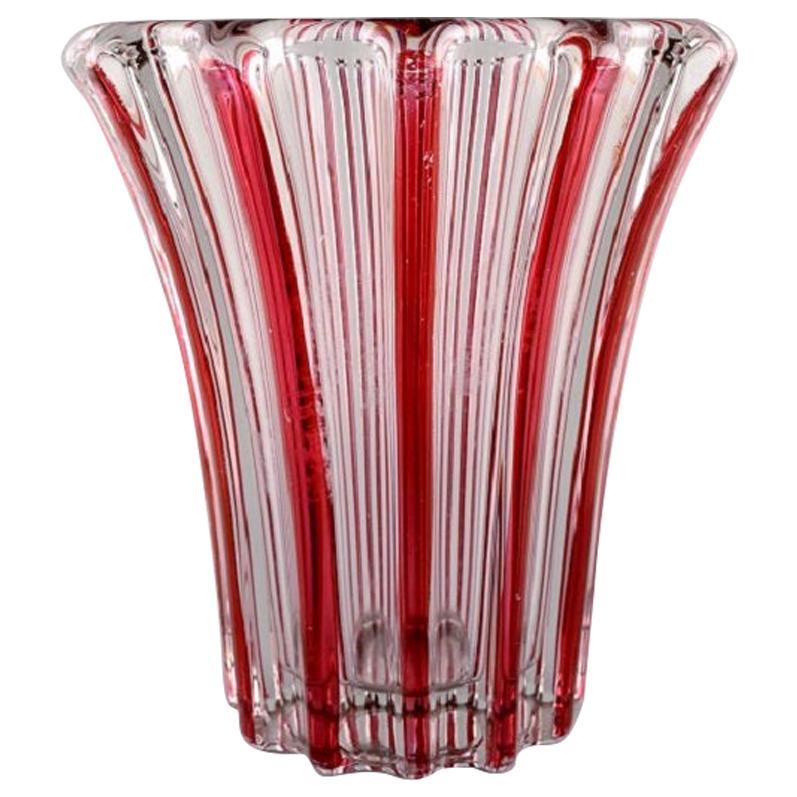 Pierre Gire '1901-1984':: auch bekannt als Pierre D'Avesn:: Art Deco Vase:: 1940er Jahre im Angebot