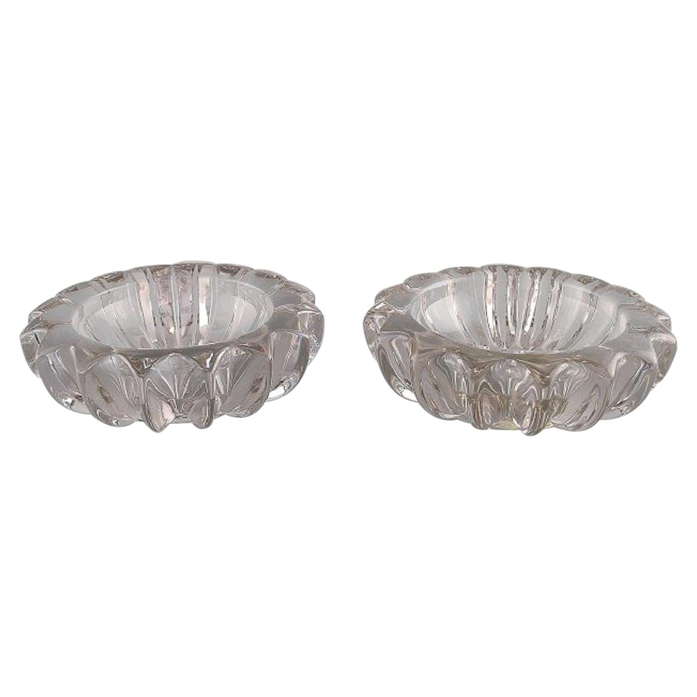 Pierre Gire '1901-1984', Aka Pierre d'Avesn, Two Art Deco Bowls, 1940s For Sale