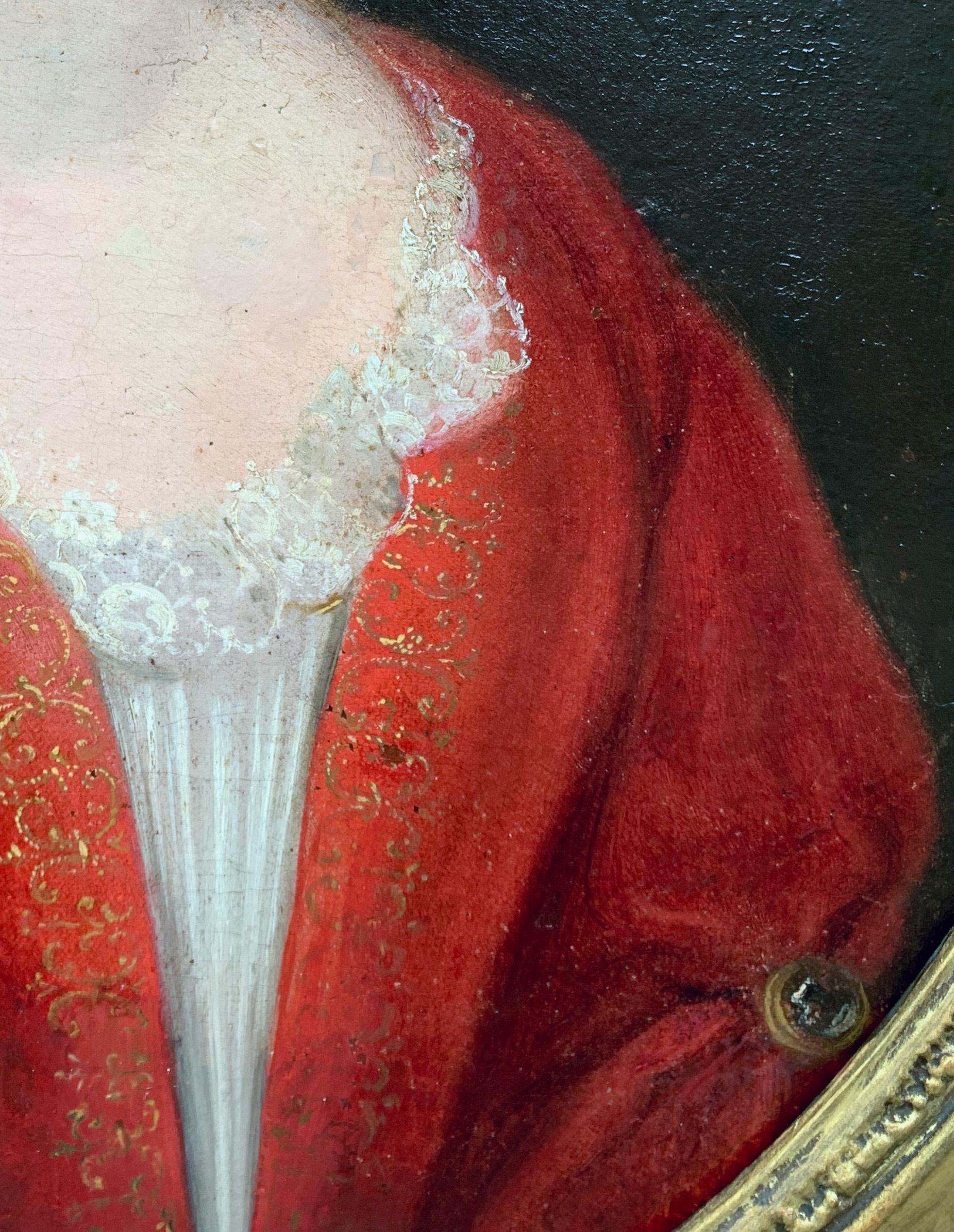 Portrait du XVIIIe siècle attribué à Pierre Gobert (1662/1744) en vente 5
