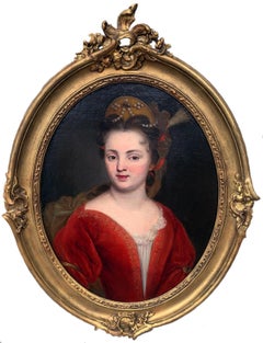Portrait du XVIIIe siècle attribué à Pierre Gobert (1662/1744)