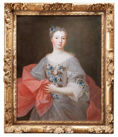 Portrait of a Princess of Condé, Paris, 18th century French, circa 1710-1715 