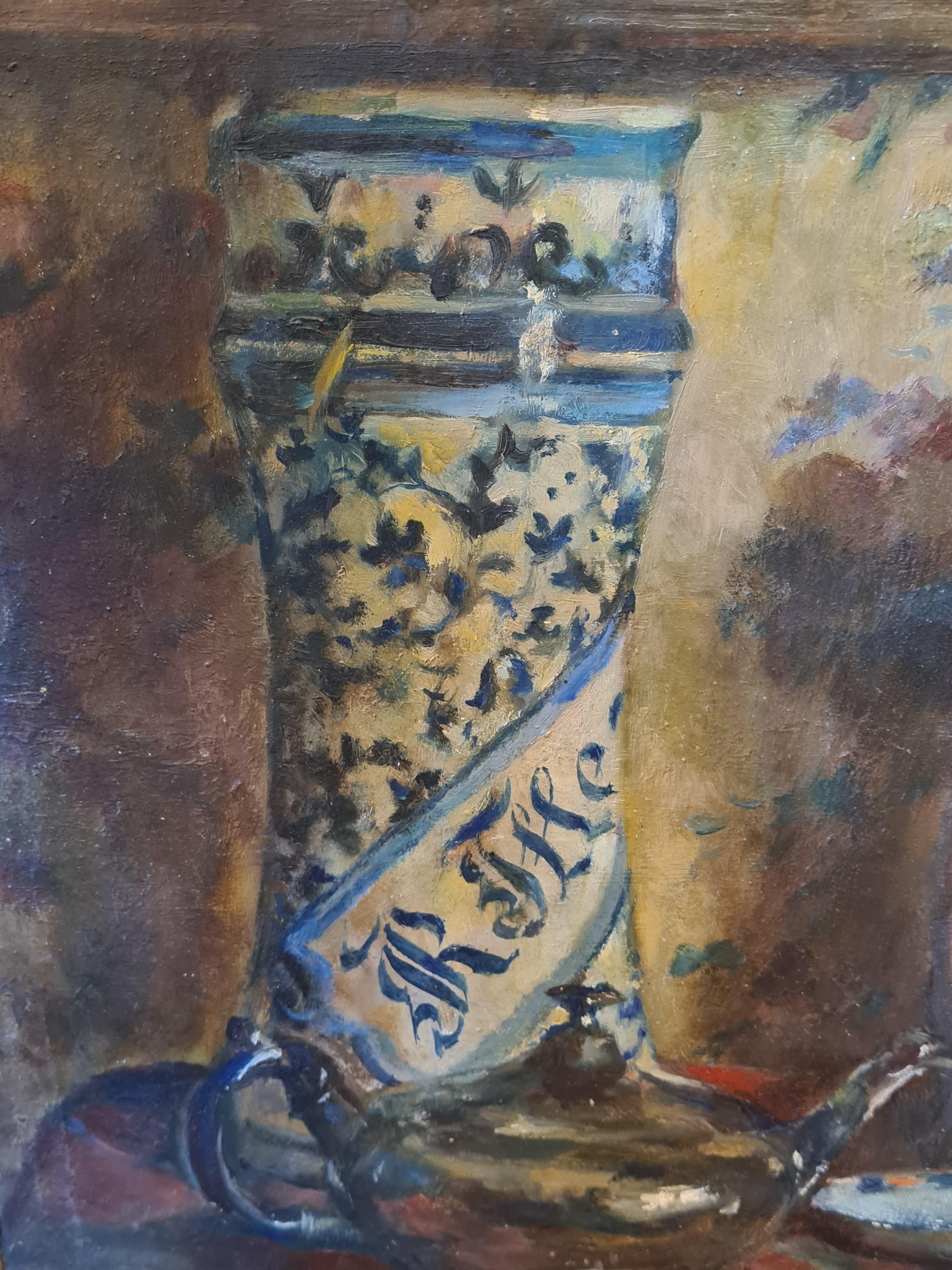 French Still Life, Allegorical Hommage to the Trinity and the Virgin Mary 1