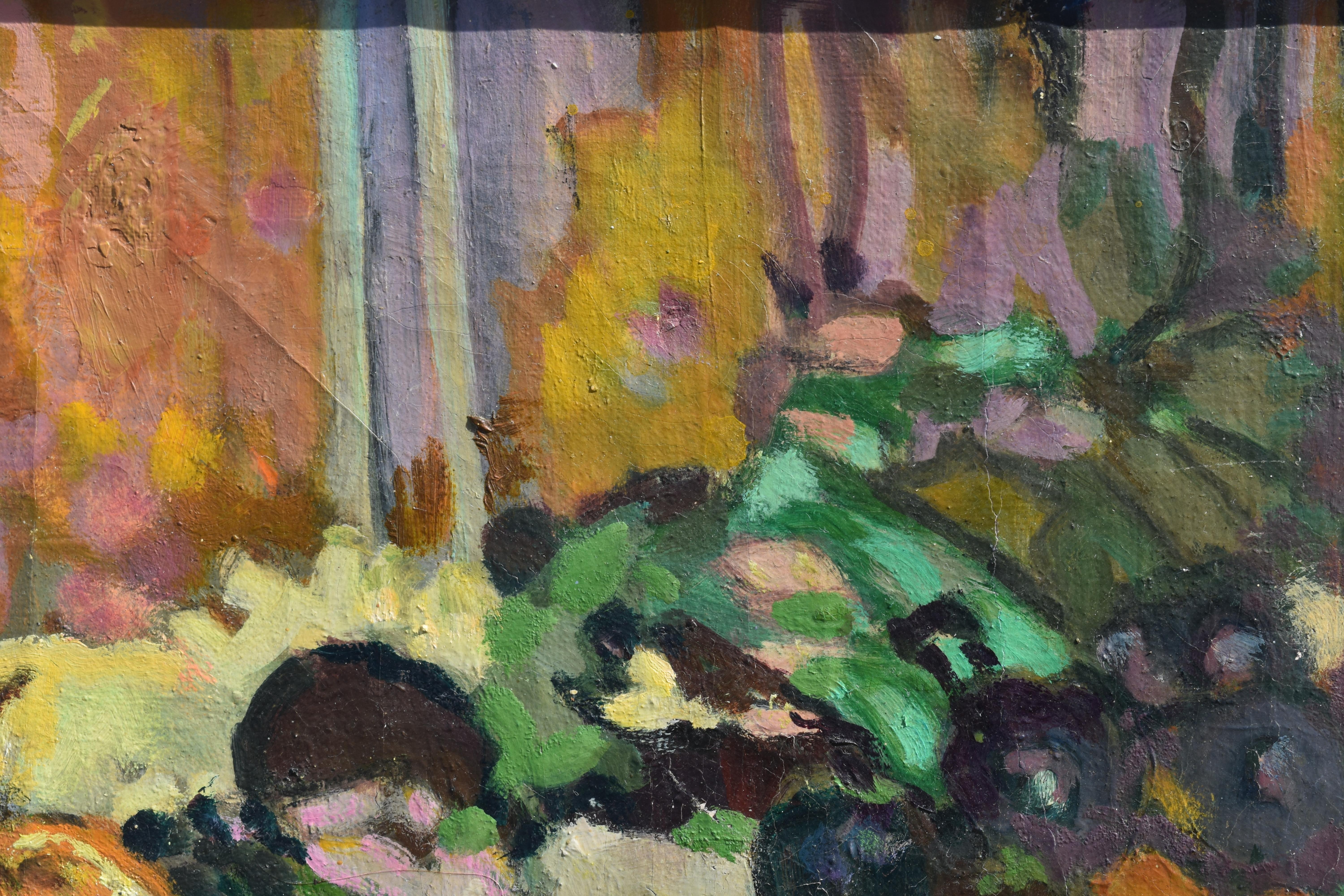 PIERRE GRISOT, (1911 - 1995) French Post Impressionist Oil Painting For Sale 2