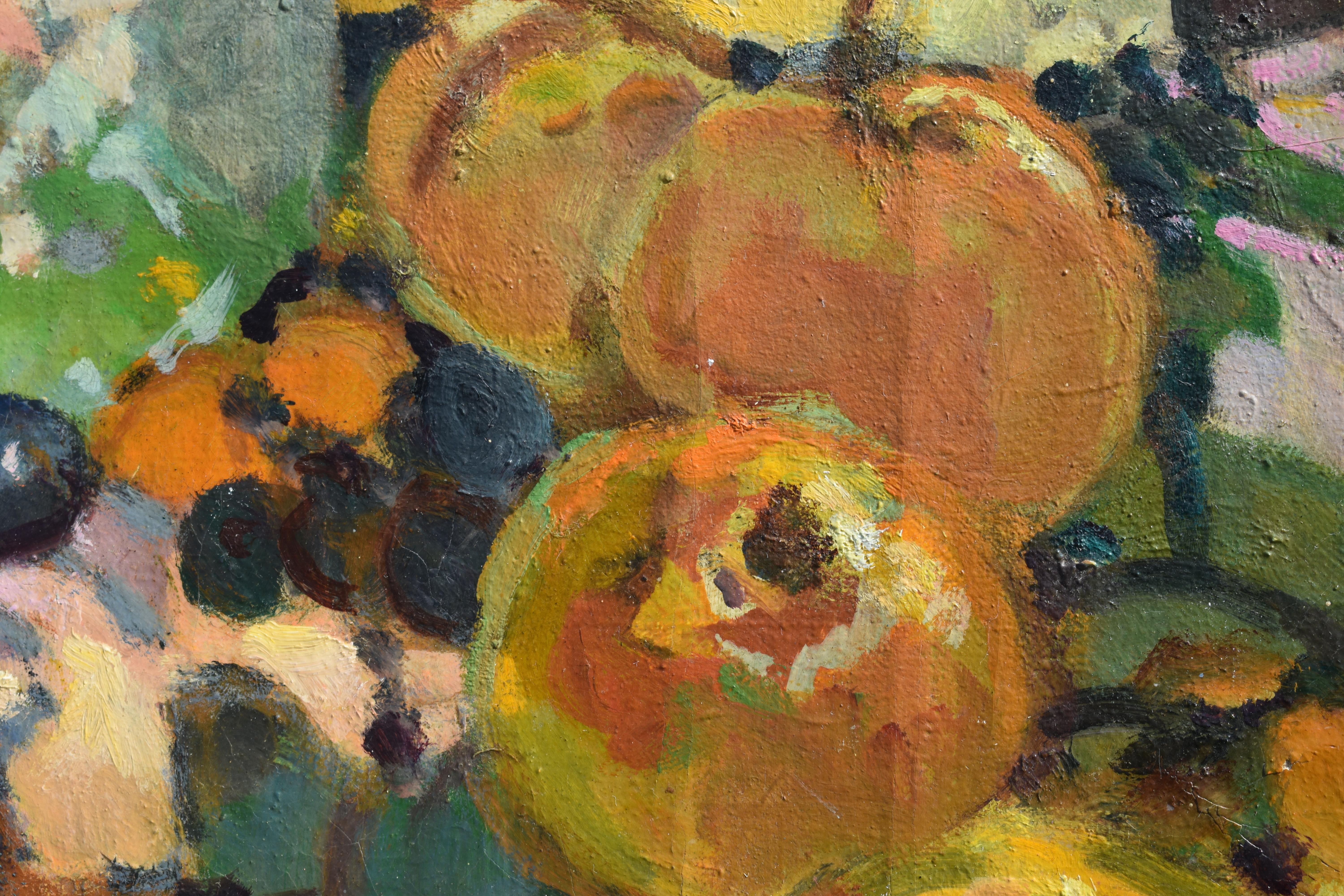 PIERRE GRISOT, (1911 - 1995) French Post Impressionist Oil Painting For Sale 4