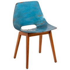 Vintage Pierre Guariche, Amsterdam Chair in Plywood, 1954