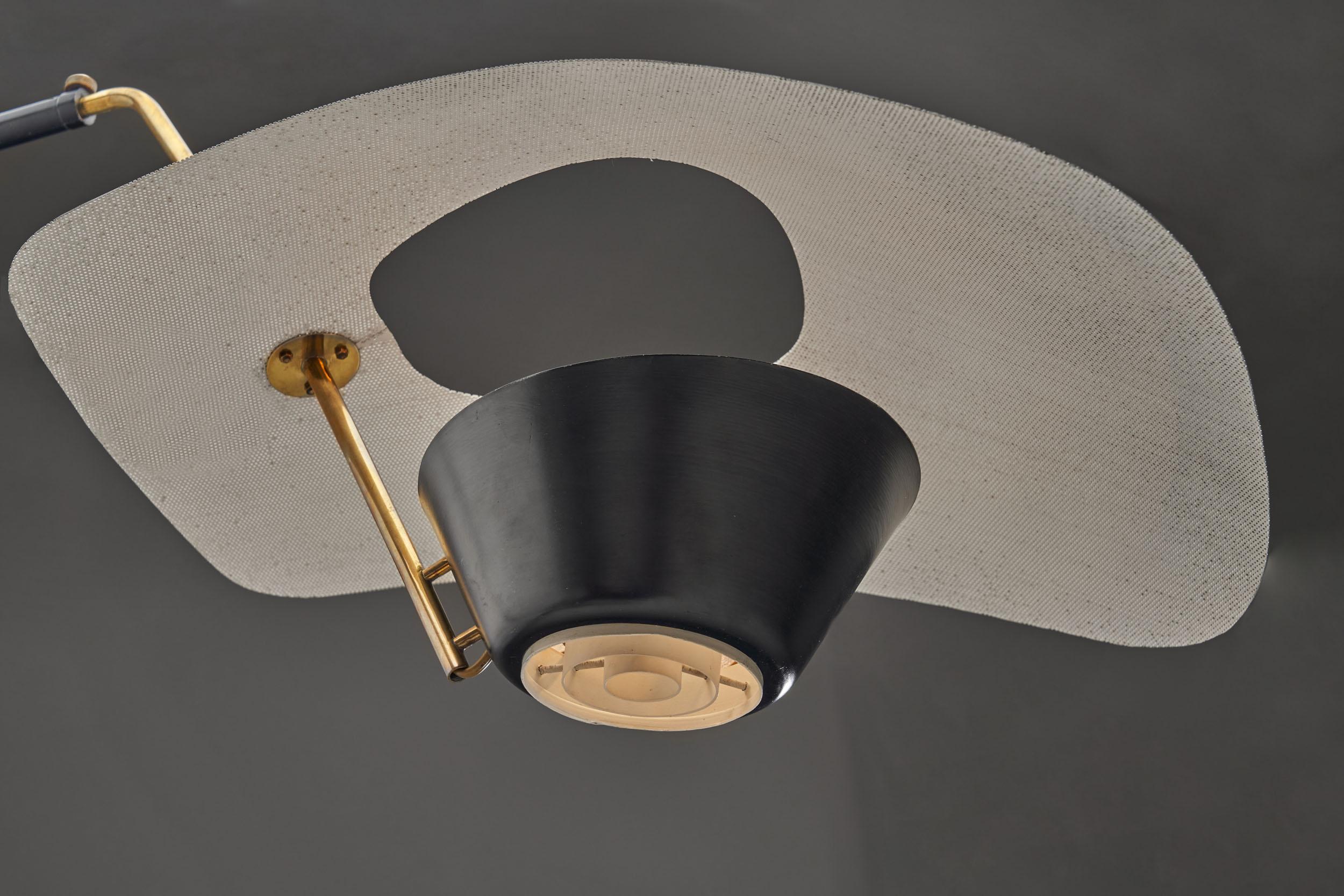Pierre Guariche 'Cerf Volant' Wall Lamp, France, 1953 In Good Condition In Utrecht, NL