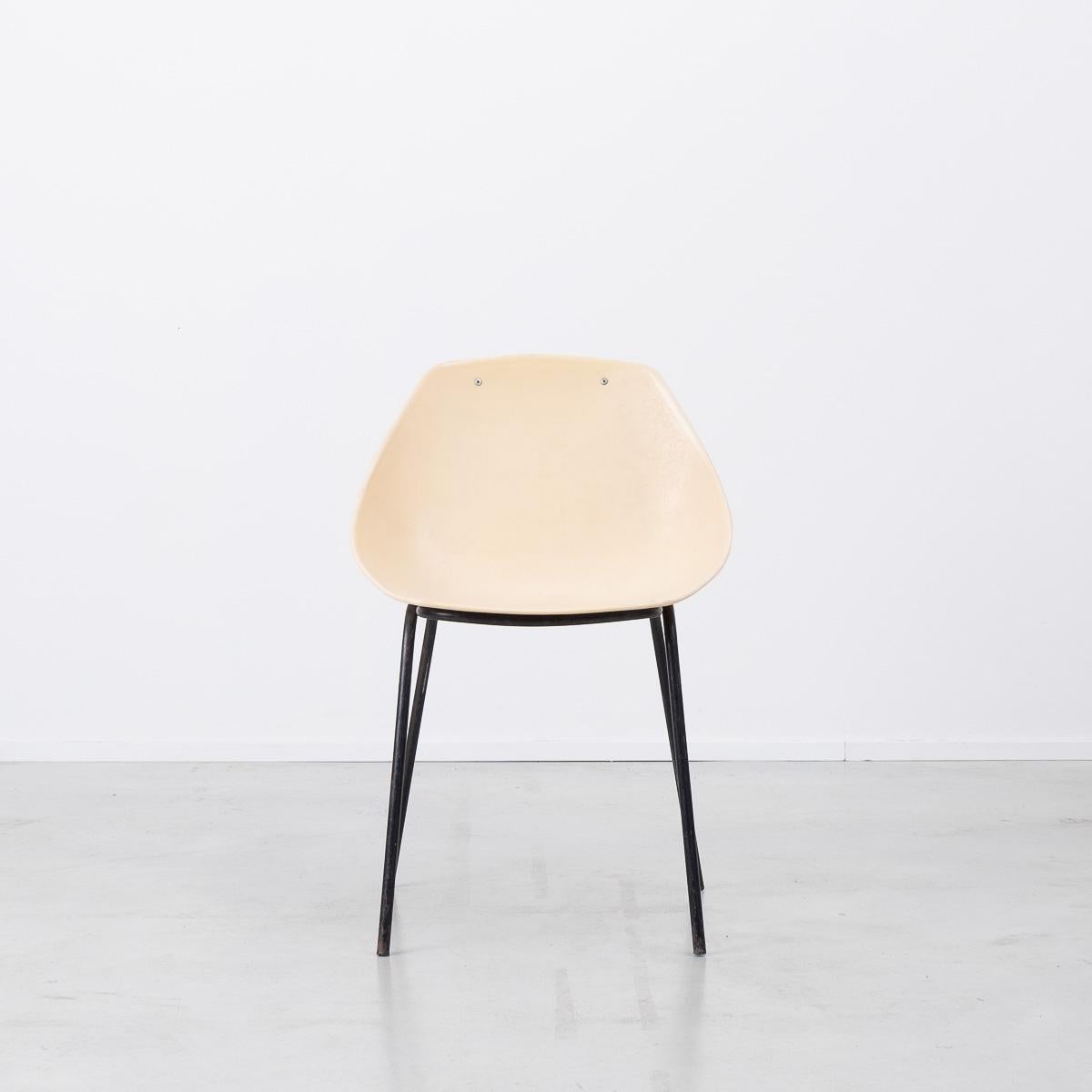 Mid-Century Modern Pierre Guariche Coquillage Fibreglass Chair