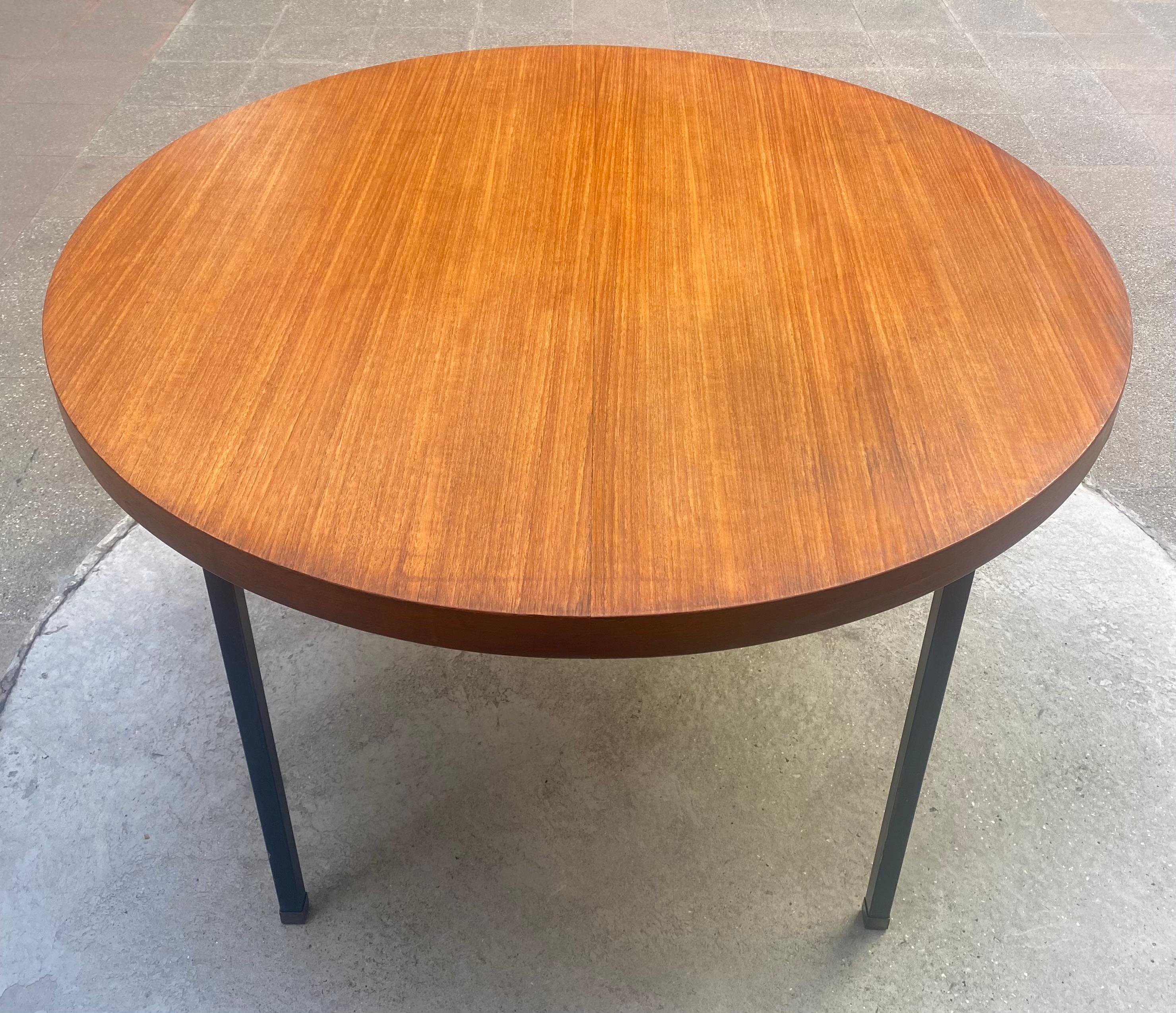 Wood Pierre Guariche Dining Table, 1960 For Sale