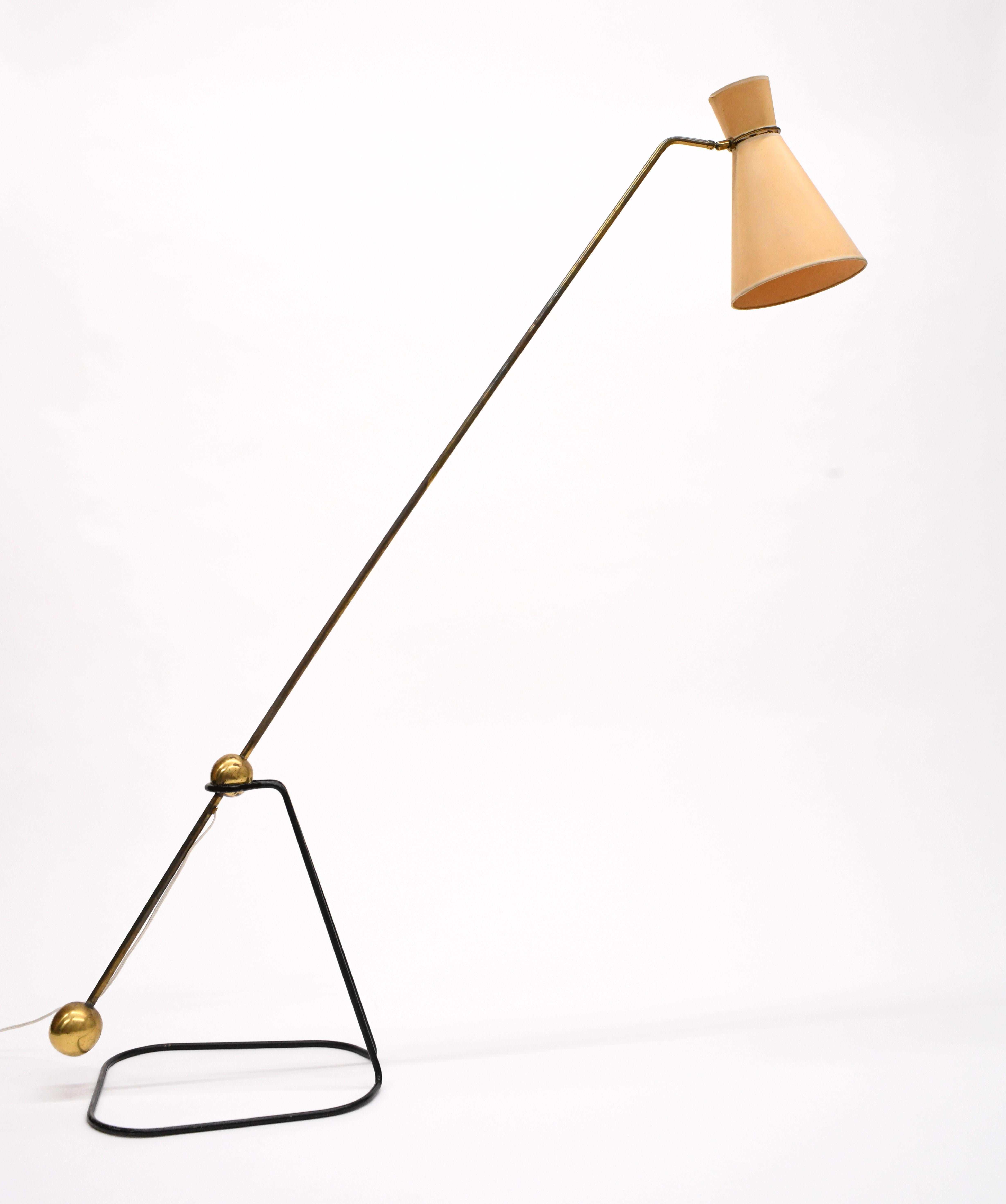 Pierre Guariche Equilibrium French Modern Floor Lamp 1