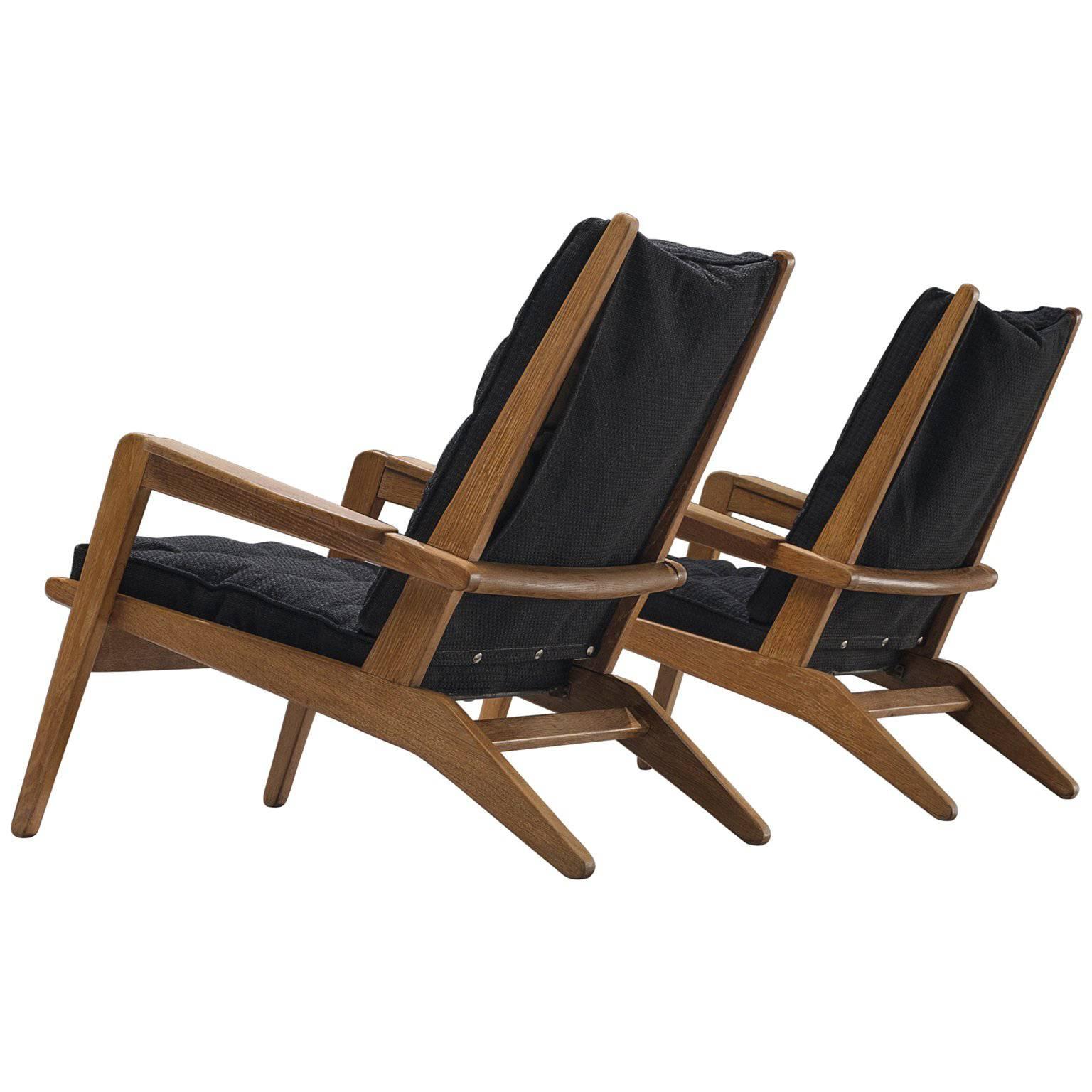 Pierre Guariche for Airborne Pair of Lounge Chairs