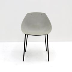 Pierre Guariche para Meurop Juego de tres sillas de comedor "Coquillage", 1960