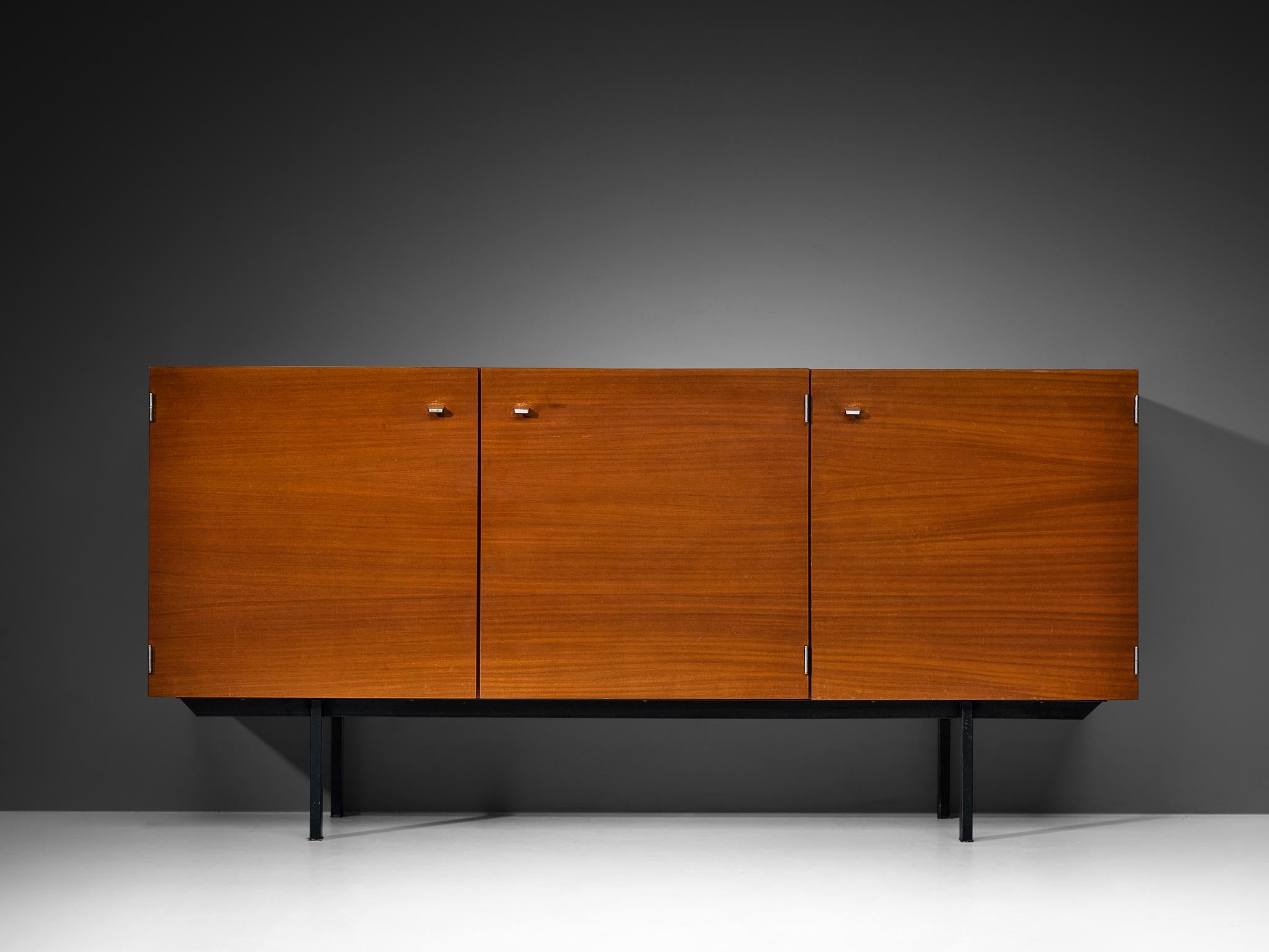 Pierre Guariche for Meurop Sideboard in Mahogany In Good Condition In Waalwijk, NL
