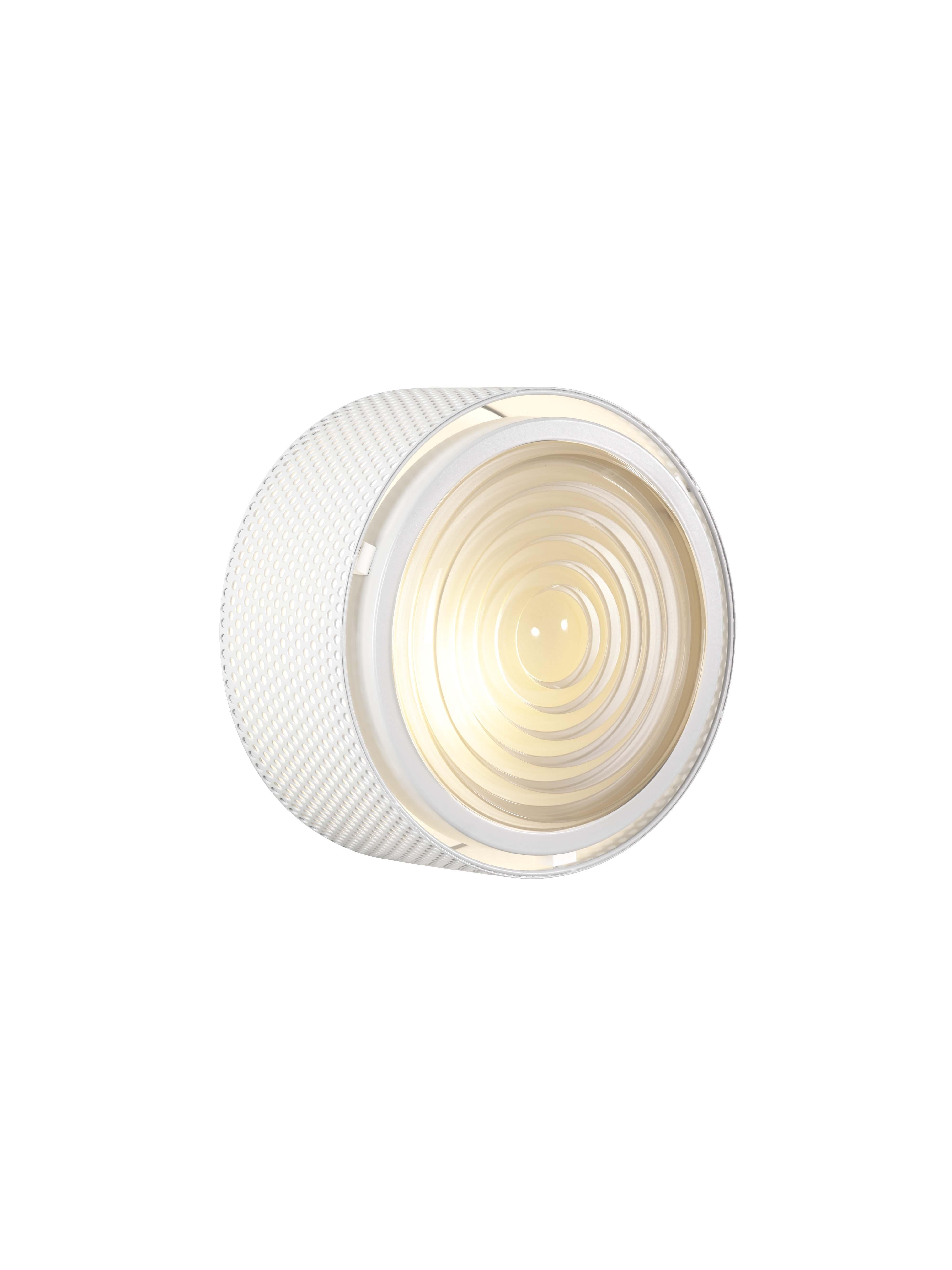 Pierre Guariche 'G13' Wall or Ceiling Light for Sammode Studio in White For Sale 1