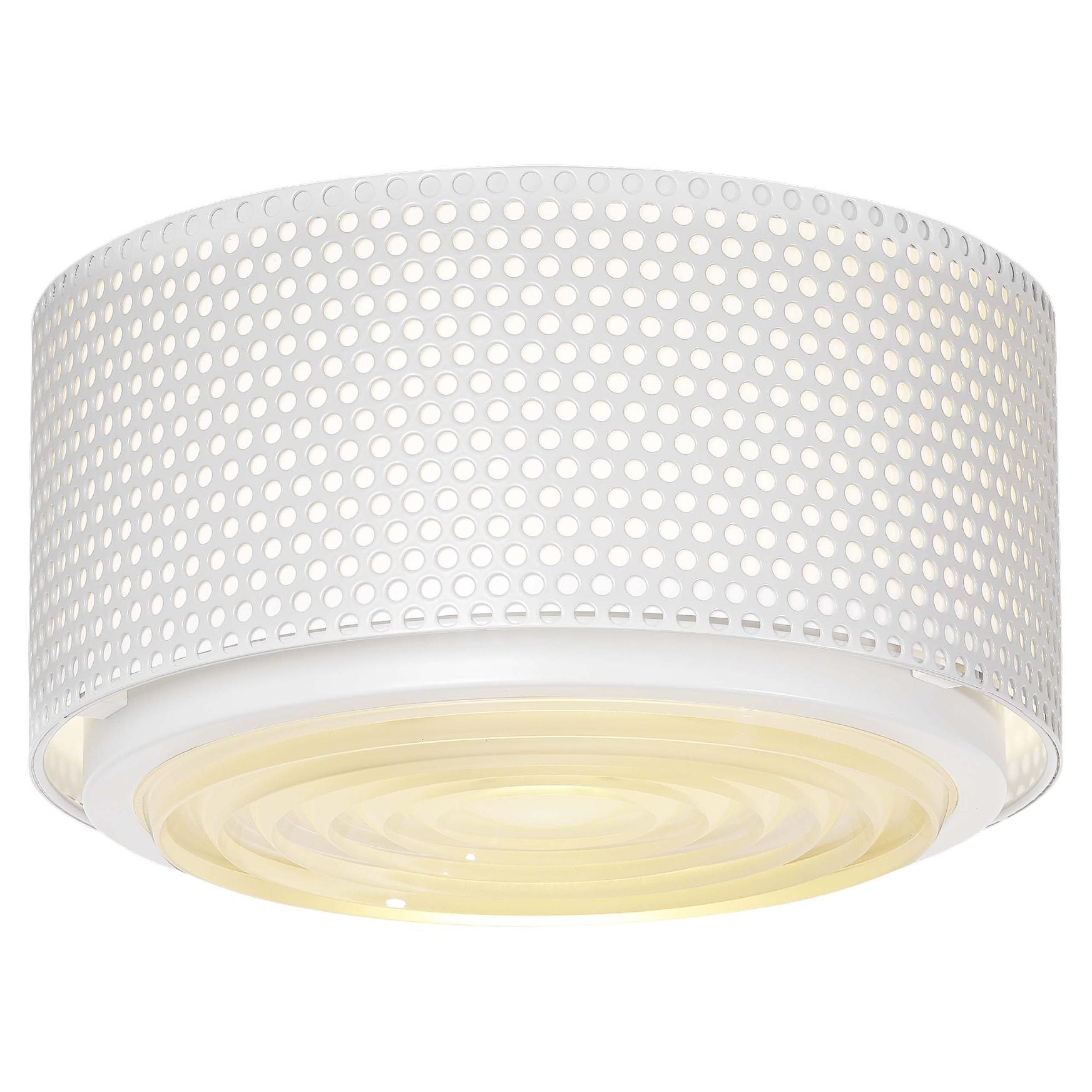 Pierre Guariche 'G13' Wall or Ceiling Light for Sammode Studio in White