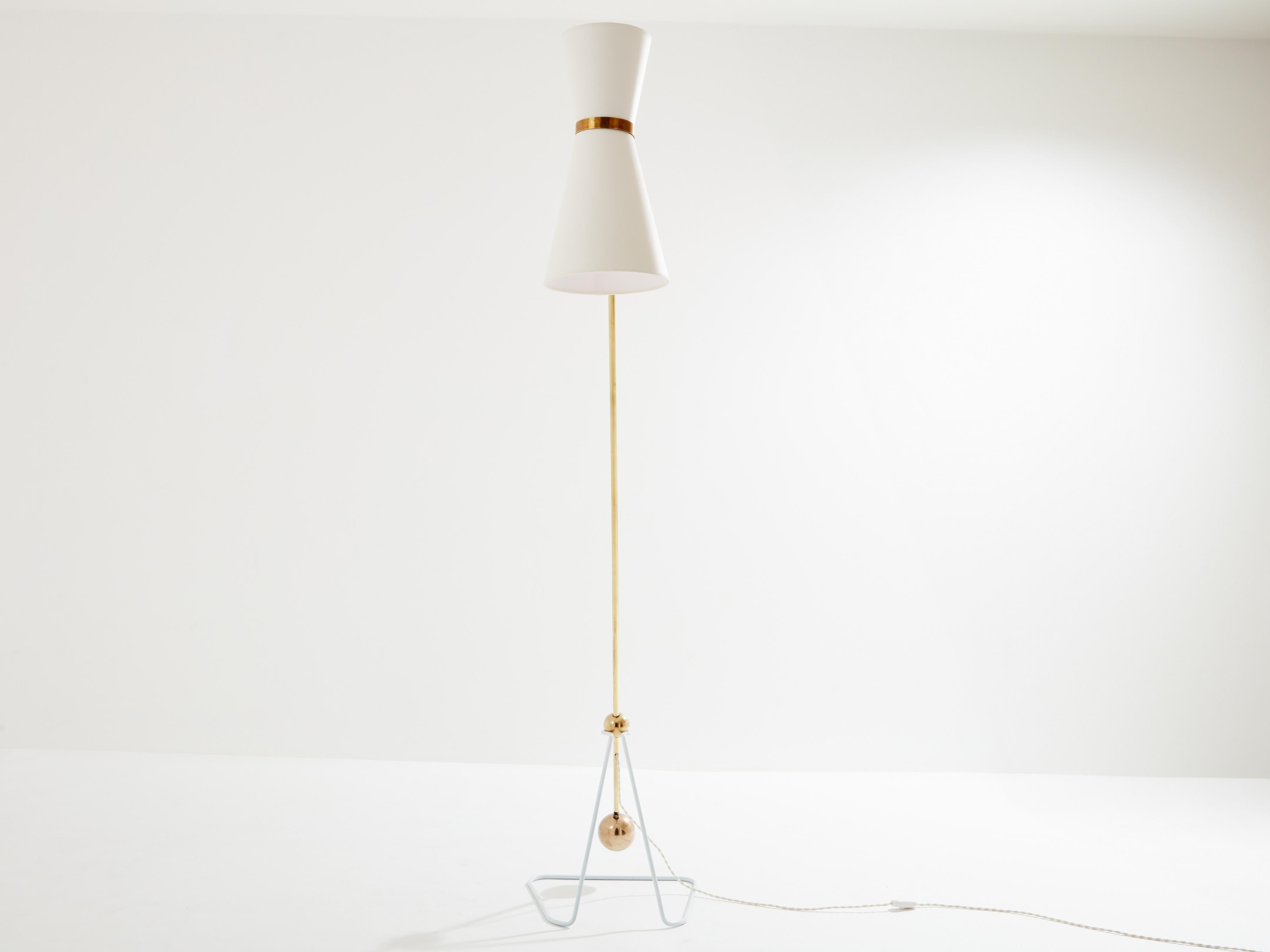 Mid-Century Modern Lampadaire balancier G2 Pierre Guariche, 1951