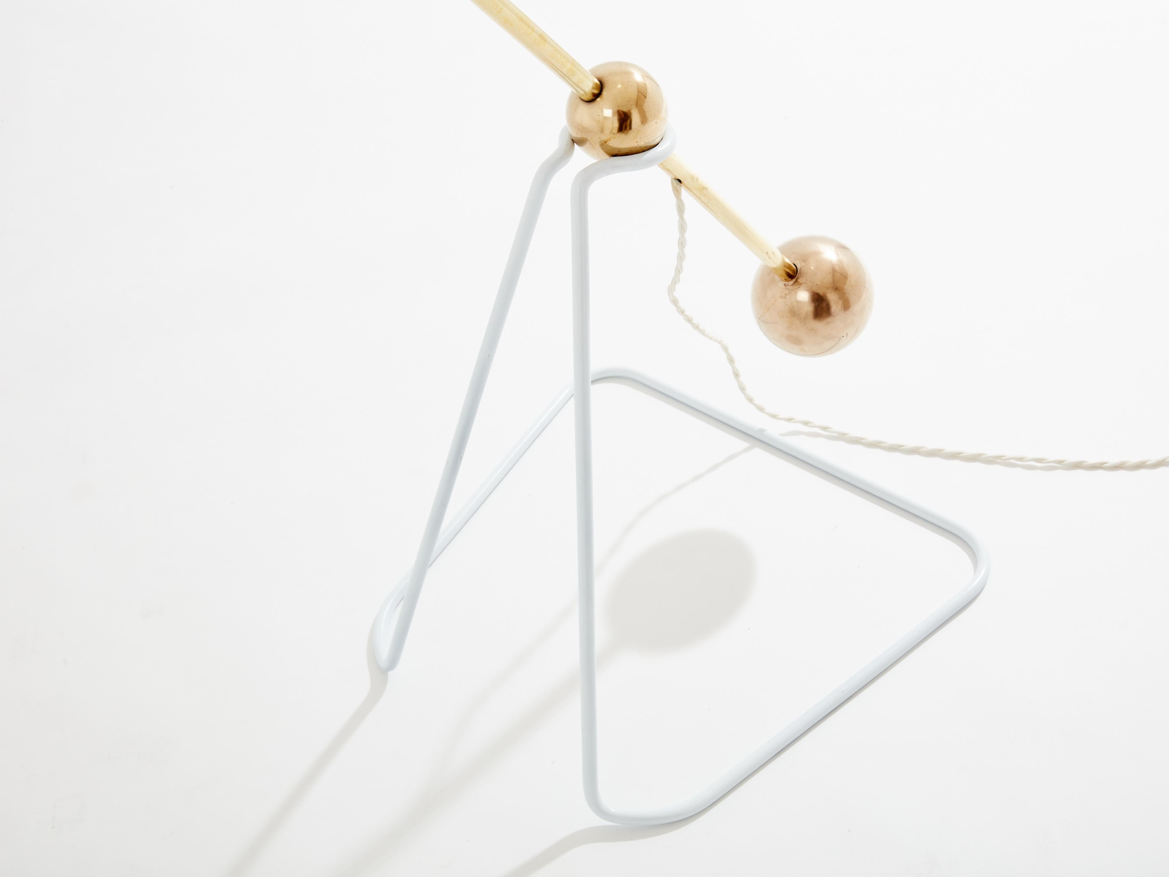 Français Lampadaire balancier G2 Pierre Guariche, 1951