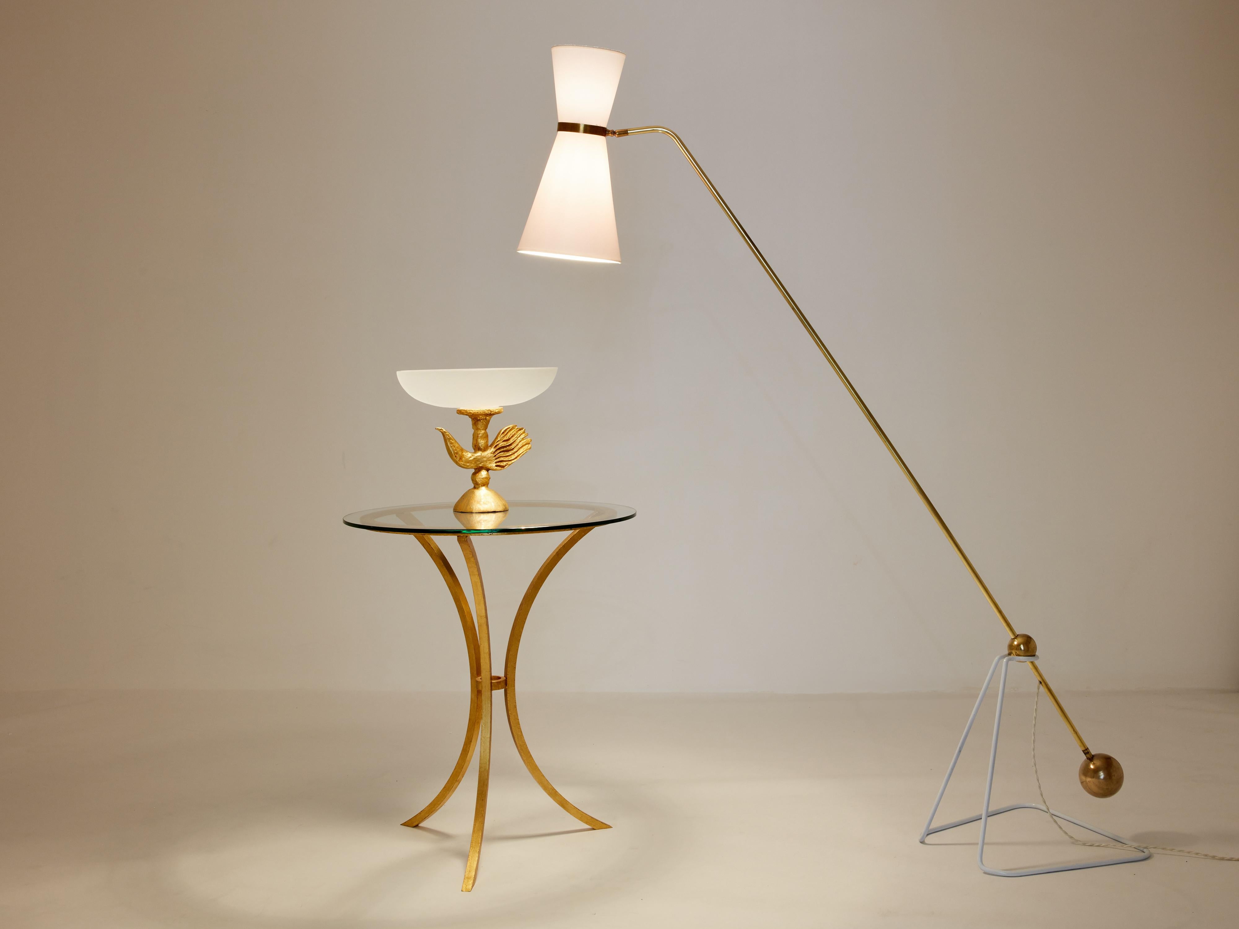 Lampadaire balancier G2 Pierre Guariche, 1951 Bon état à Paris, IDF