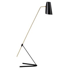 Lampadaire réglable « G21 » de Pierre Guariche pour Sammode Studio en noir